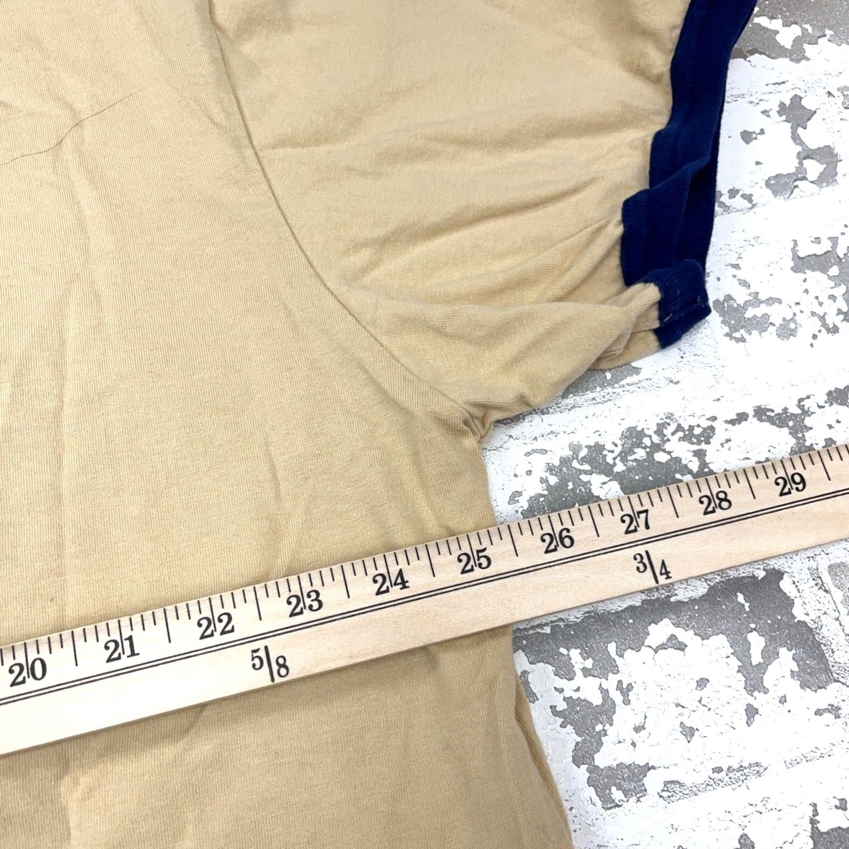 Disney Disney Shirt Men 2XL Tan Brown Blue Tee Donald Duck Ringer Retro Graphic Print Logo XS? N/A Size US XXL / EU 58 / 5 - 7 Thumbnail