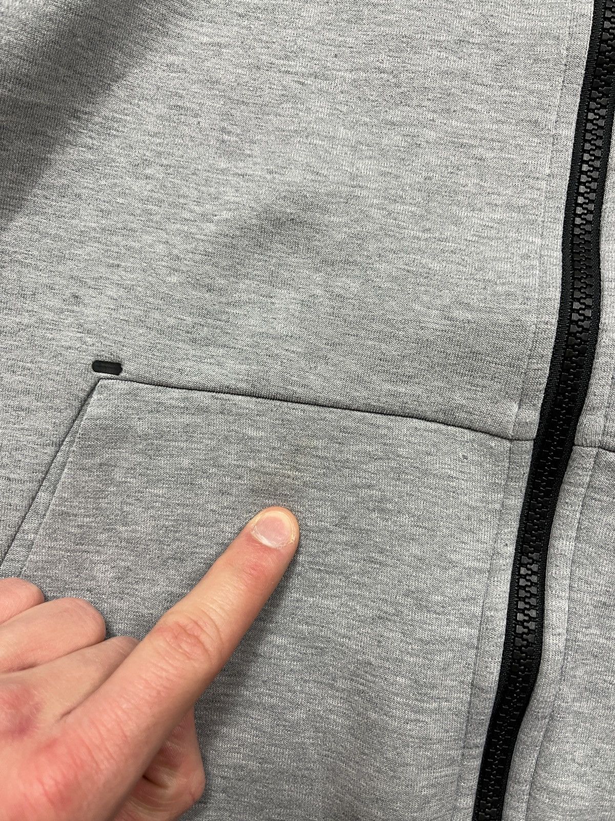Japanese Brand Nike NSW Tech Fleece Zip Hoodie Drill Jacket Grey Size L Size US L / EU 52-54 / 3 - 9 Thumbnail