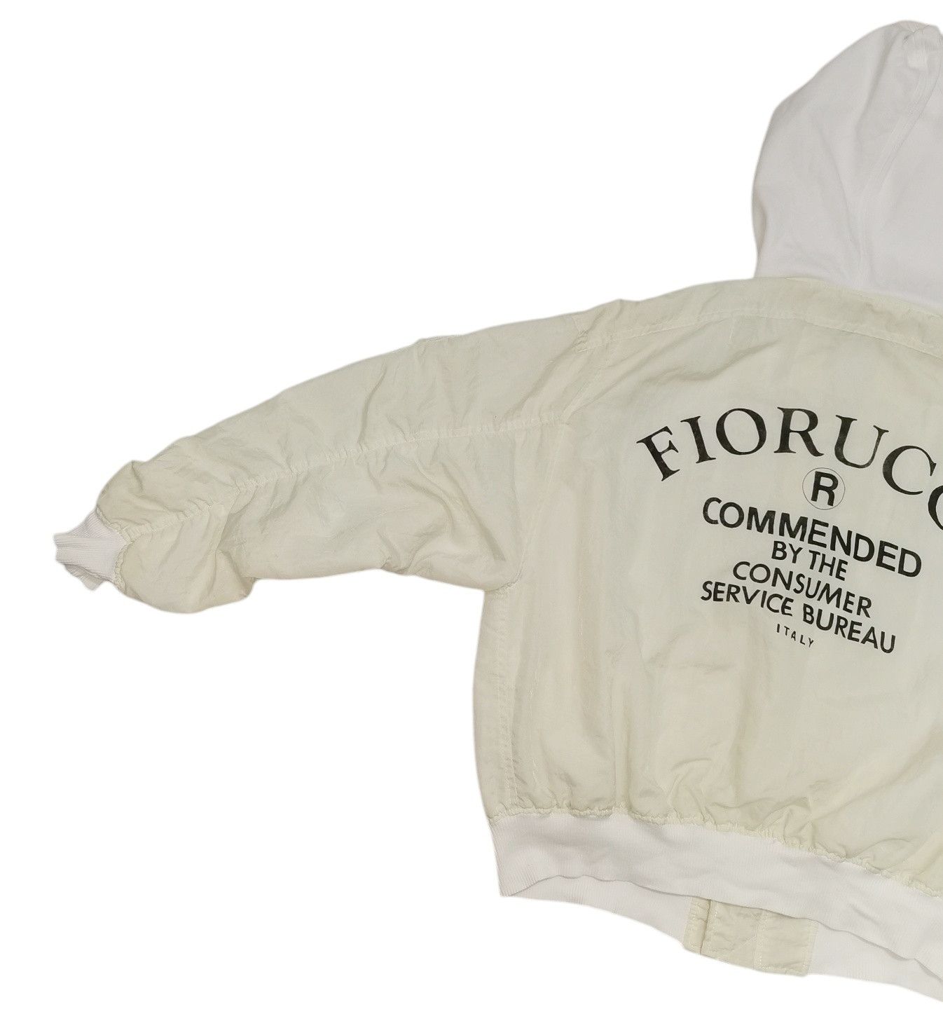 Fiorucci Fiorucci Big Logo Hoodie Bomber Jacket Size US L / EU 52-54 / 3 - 12 Thumbnail