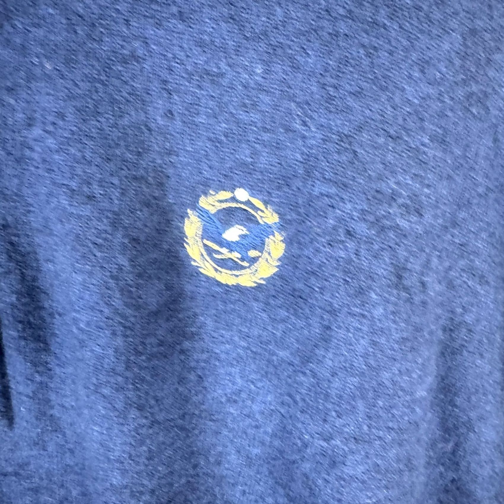 Vintage Donald Ross Sweater Mens 2XL Blue Lambswool 1/4 Zip Mock Neck Golf Pullover Size US XXL / EU 58 / 5 - 6 Thumbnail