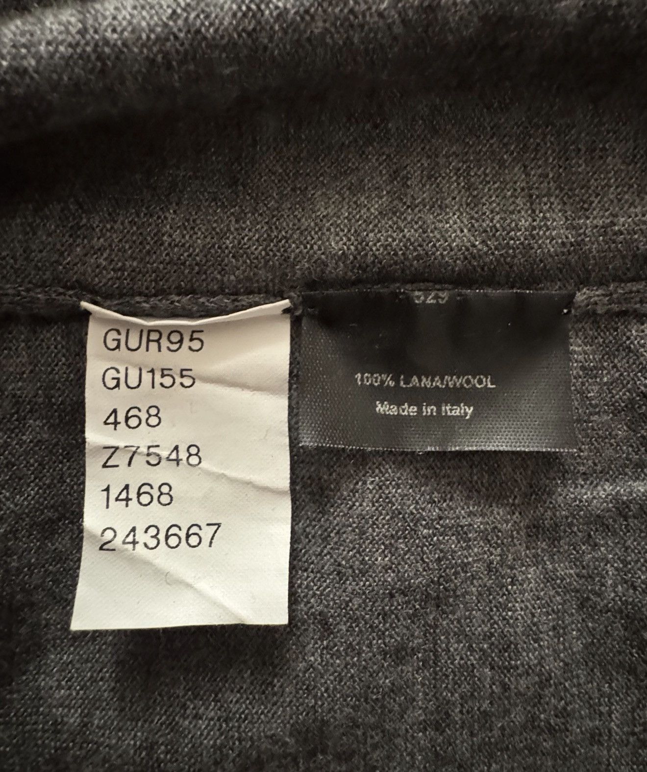 Gucci GUCCI by Frida Giannini 2007 Knight Logo Wool Cardigan Demna Size US XL / EU 56 / 4 - 6 Thumbnail