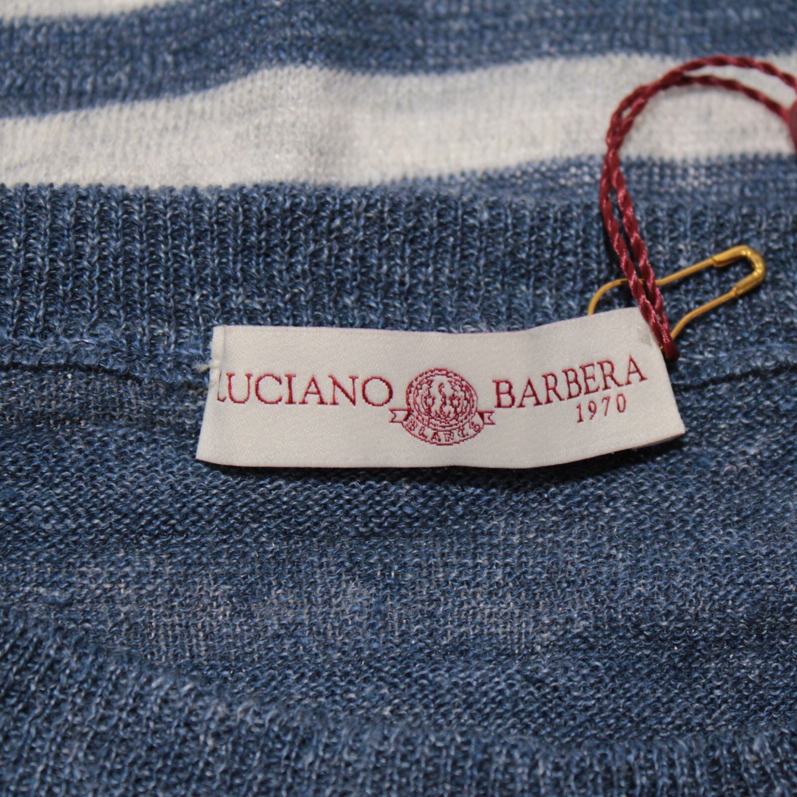 Luciano Barbera Luciano Barbera Sweater Size US M in Blue Size US M / EU 48-50 / 2 - 3 Thumbnail