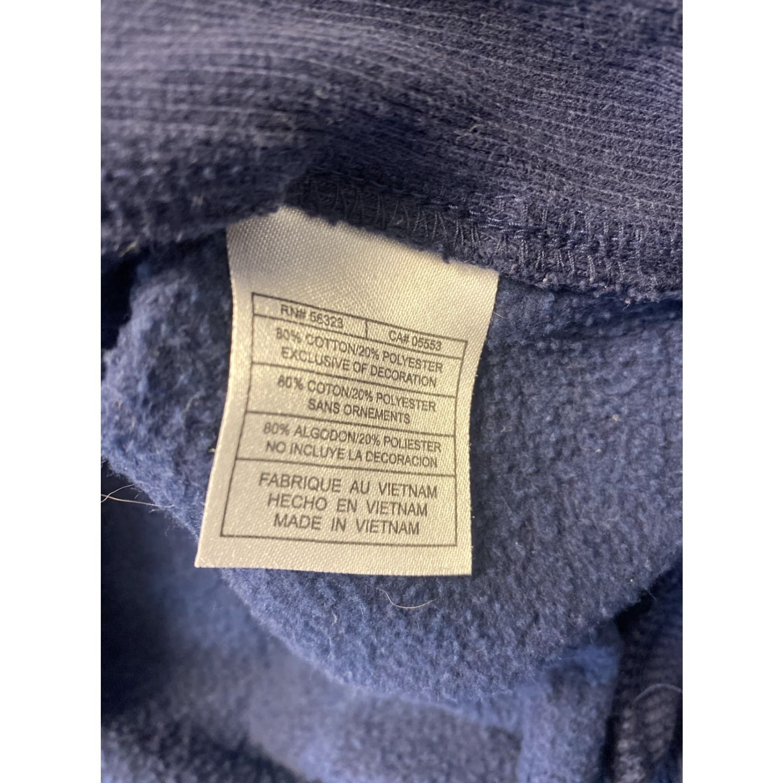 Nike VINTAGE Nike WVU Sweatshirt 1/4 Zip Pullover Fleece Mens Small Blue NCAA Team Size US S / EU 44-46 / 1 - 6 Thumbnail