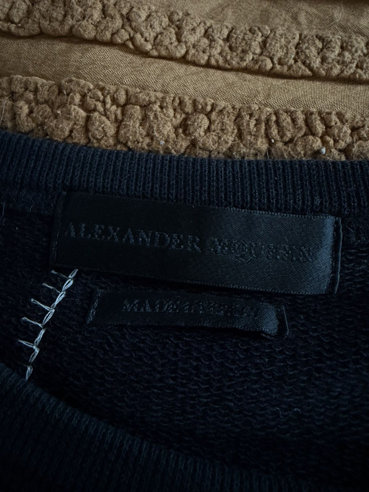 Alexander McQueen Rare Alexander McQueen Stitched Sweater Size US L / EU 52-54 / 3 - 4 Thumbnail
