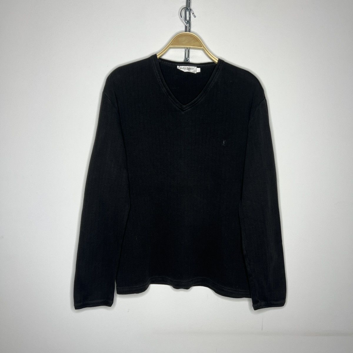 Vintage × Yves Saint Laurent Yves Saint Laurent Pour Homme Vintage Long Sleeve Size US L / EU 52-54 / 3 - 1 Thumbnail