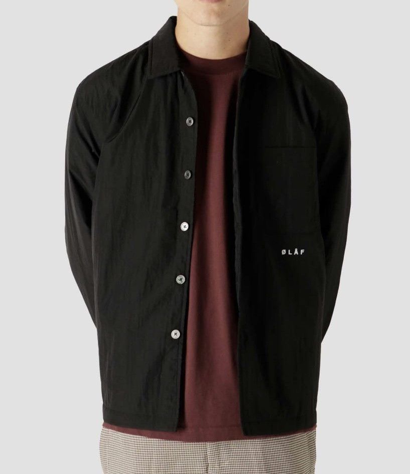 OLAF Olaf Quilted Overshirt Black Size US S / EU 44-46 / 1 - 1 Thumbnail