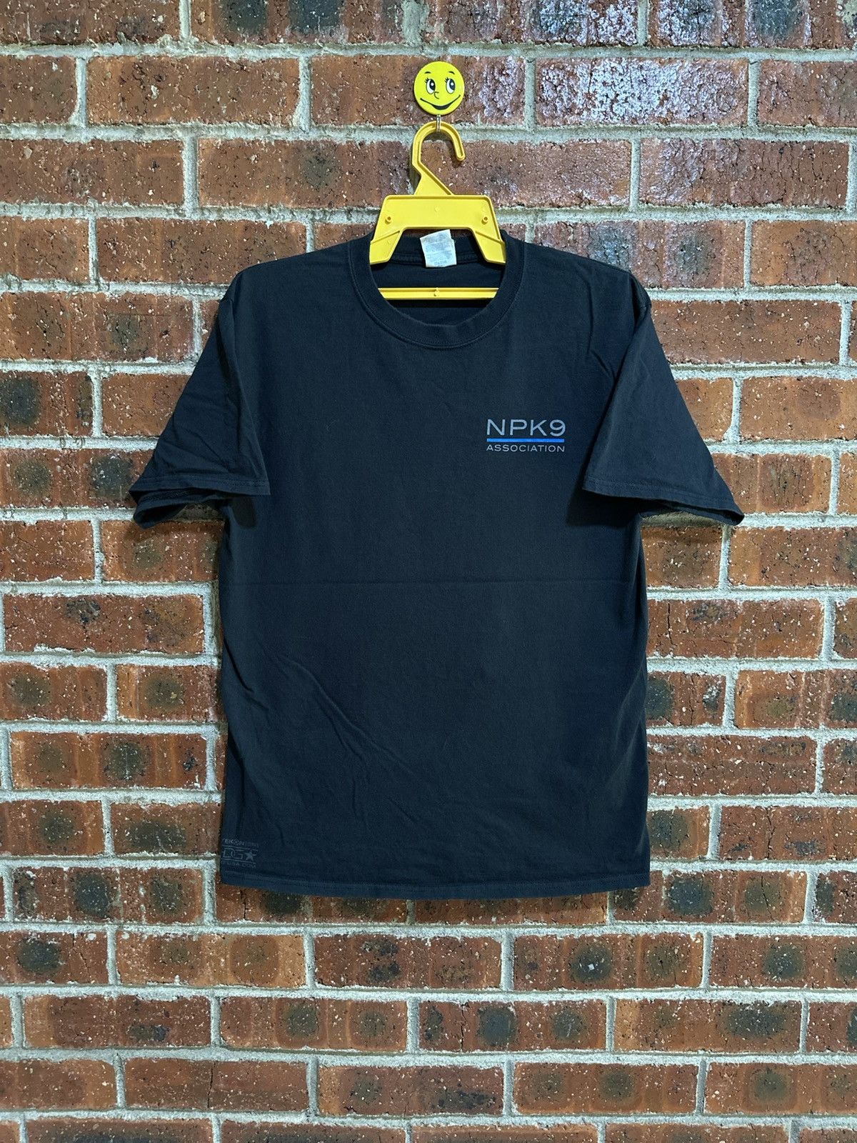 Vintage New Man Police NPK9 Faded Tee Size US M / EU 48-50 / 2 - 2 Thumbnail
