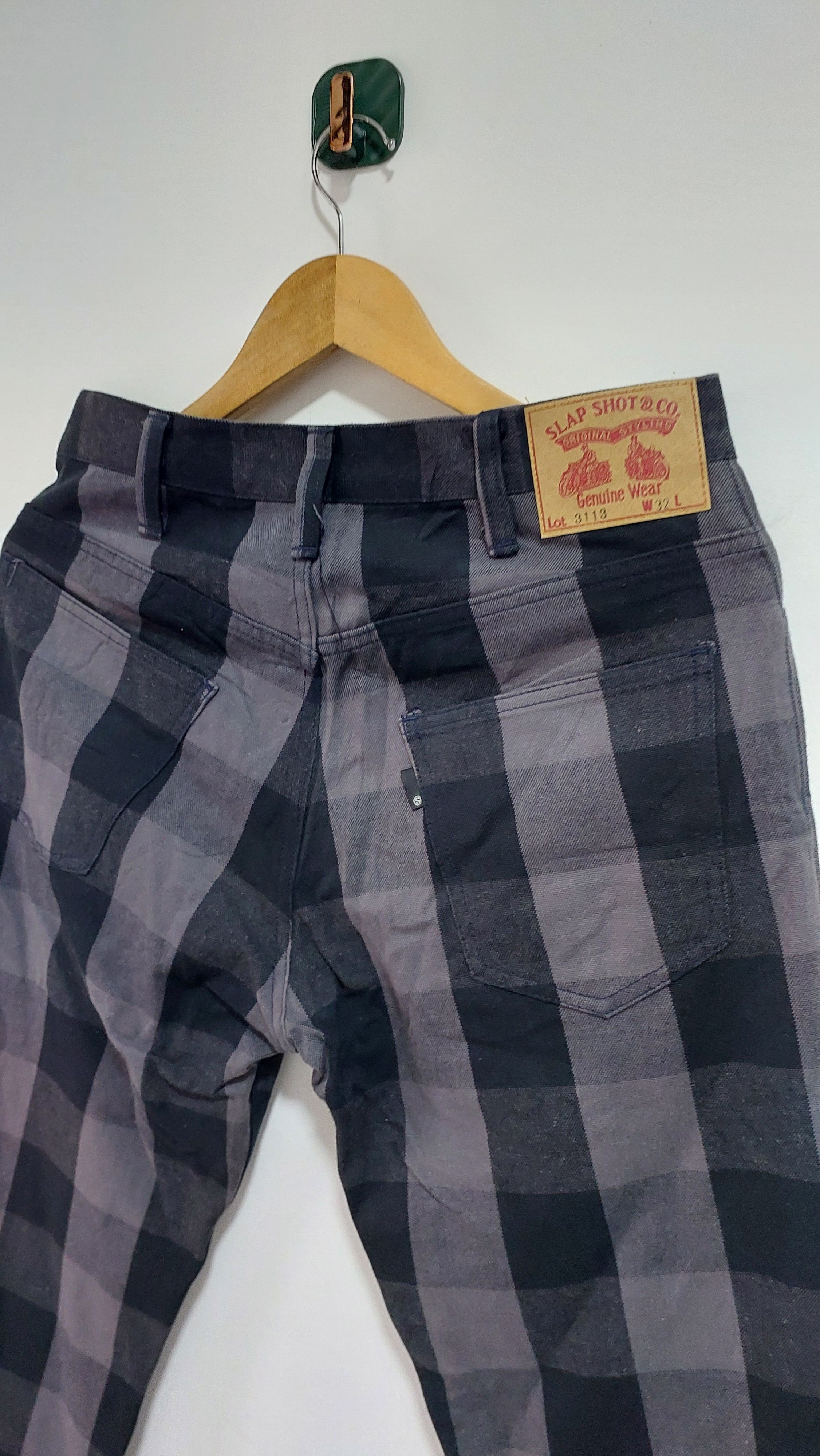 Designer × Japanese Brand SLAP SHOT JAPANESE JEANS Size US 30 / EU 46 - 7 Thumbnail