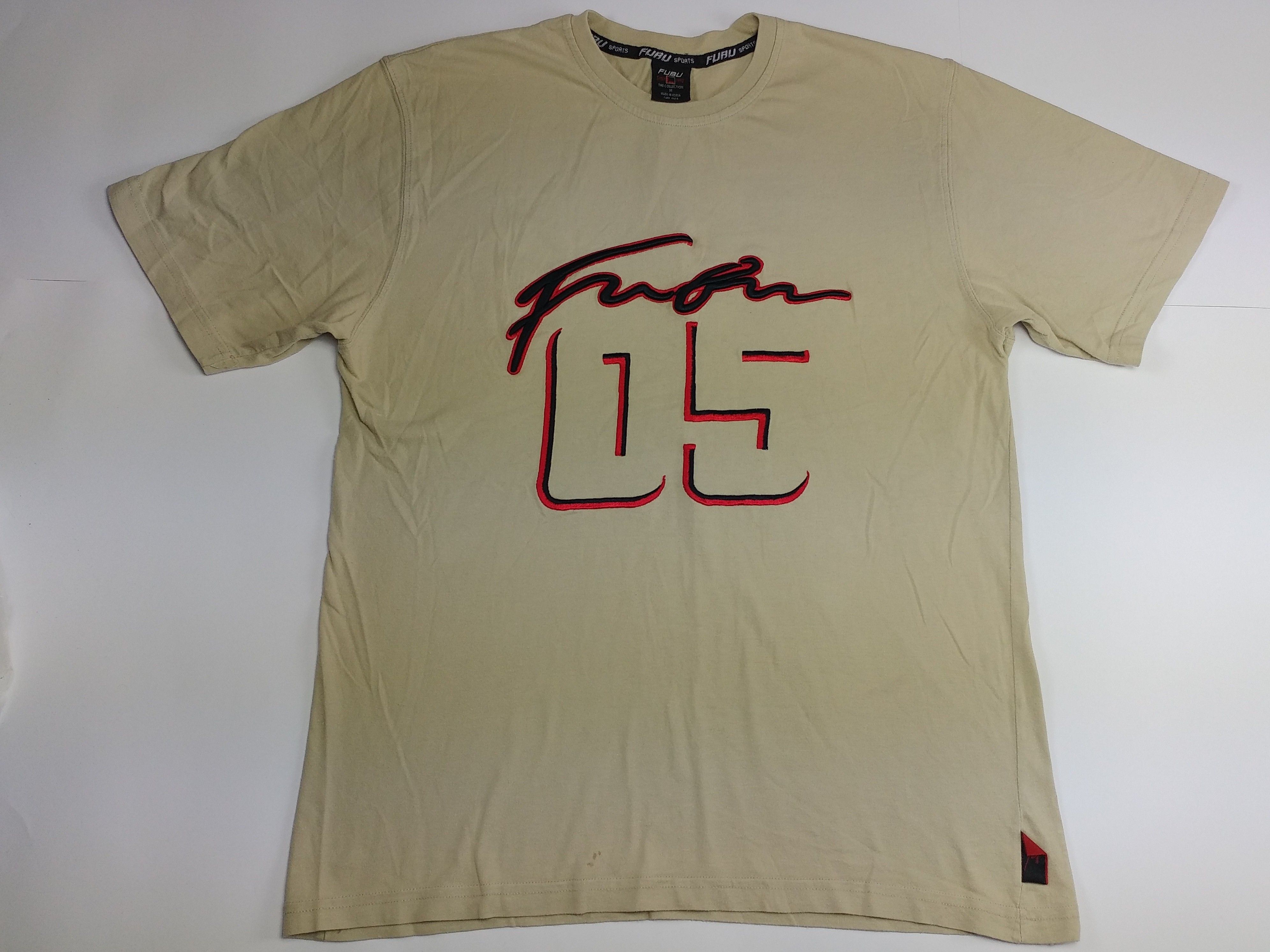 Fubu FUBU jersey, beige, vintage hip hop t-shirt, 90s hip hop M Size US M / EU 48-50 / 2 - 1 Thumbnail