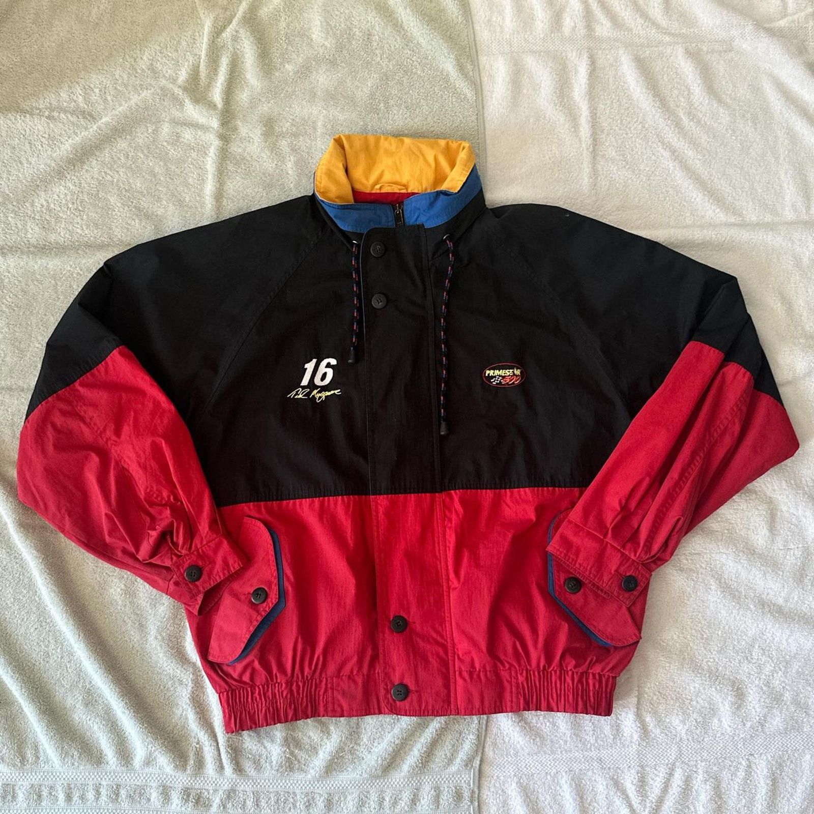 NASCAR Vintage 90s NASCAR Primestar 500 Racing Jacket Size L Size US L / EU 52-54 / 3 - 1 Thumbnail