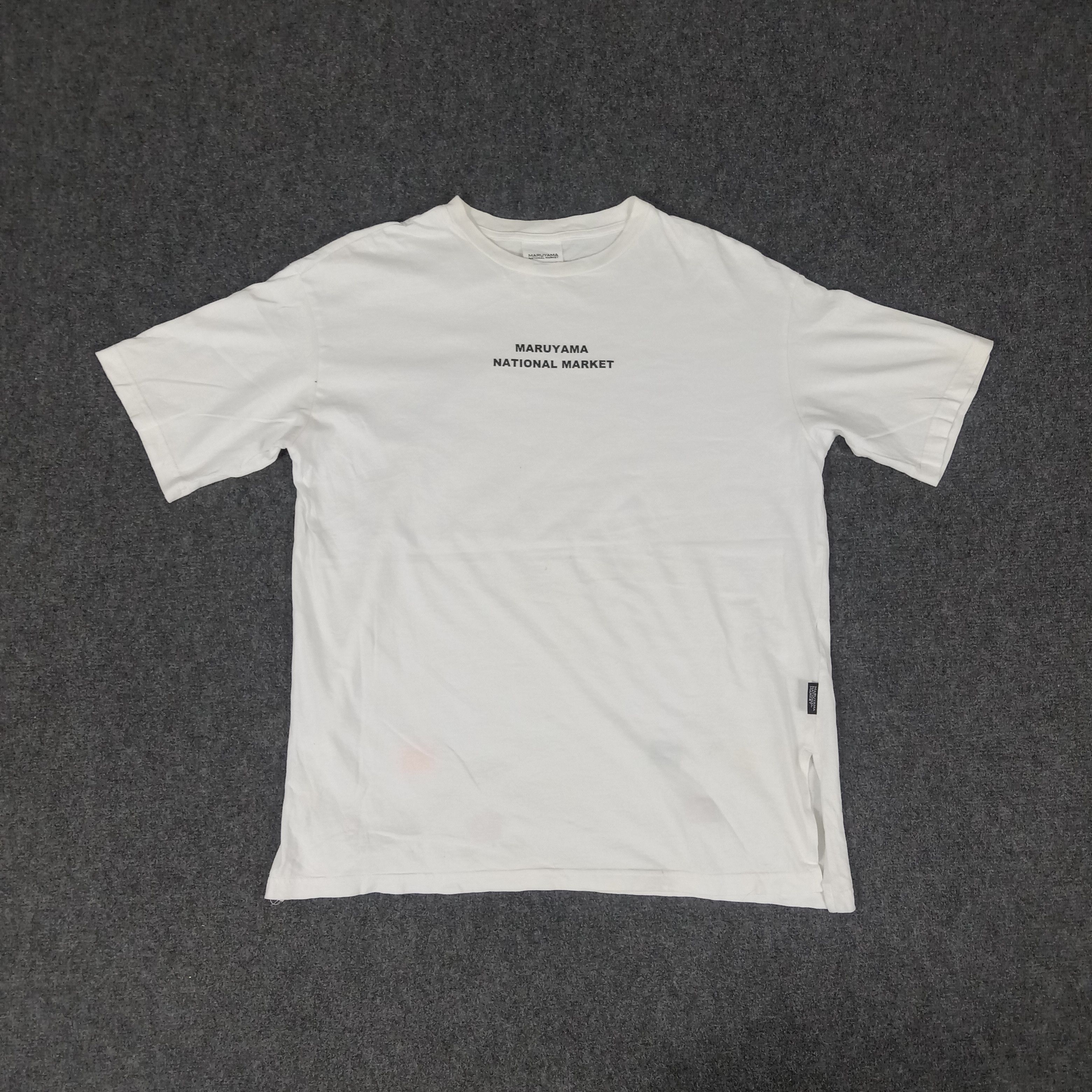 Japanese Brand × KEITAMARUYAMA × Vintage GU X Keita Maruyama National Market Japan Tshirt Size US M / EU 48-50 / 2 - 4 Thumbnail