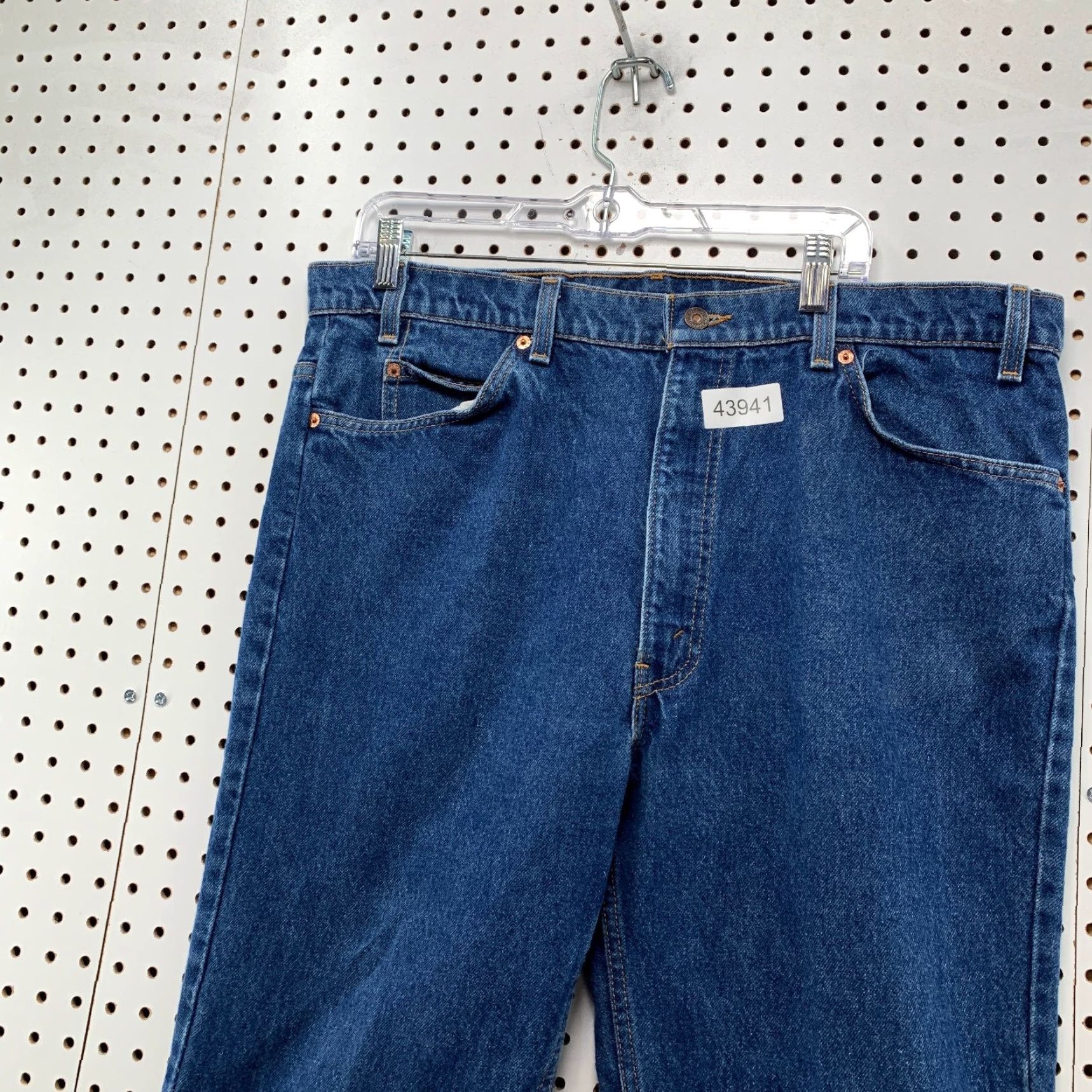 Levi's VINTAGE Levi's 517 Jeans Denim Boots Cut 90s Dark Wash Men 40x30 Regular Orange Tab USA Mens Size 40 Regular Blue Size US 40 / EU 56 - 4 Thumbnail