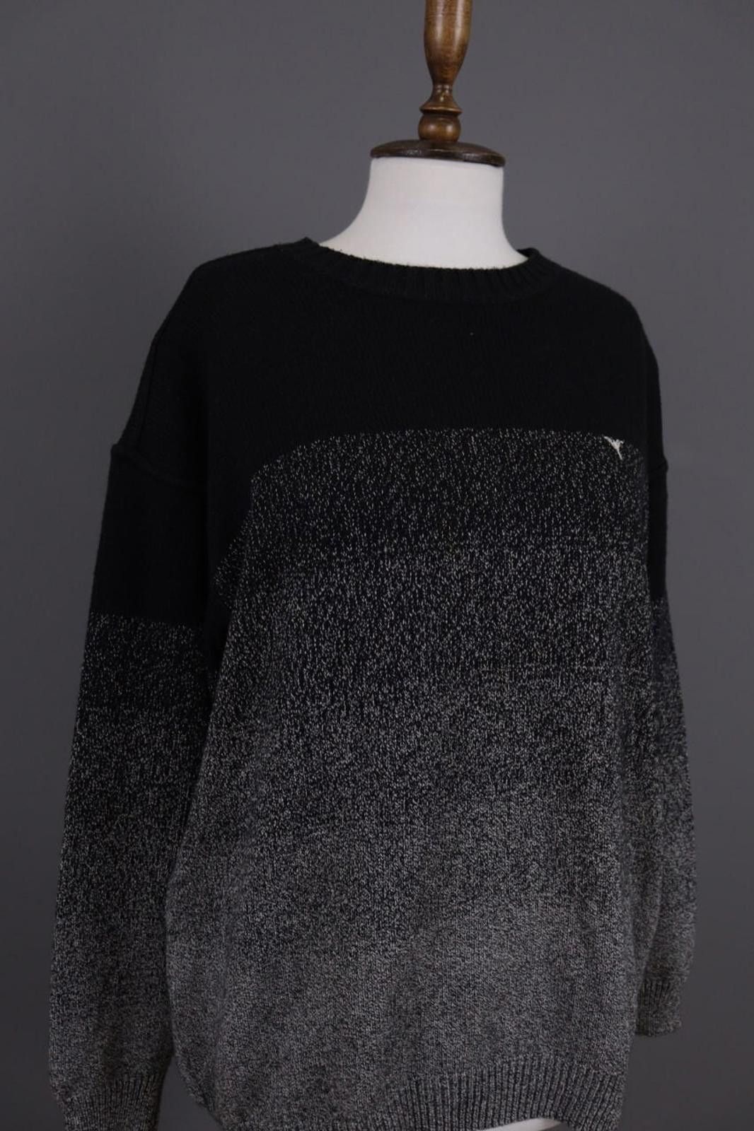 Carlo Colucci Carlo Colucci Black Knit Mens Sweater Size 56 Size US M / EU 48-50 / 2 - 6 Thumbnail