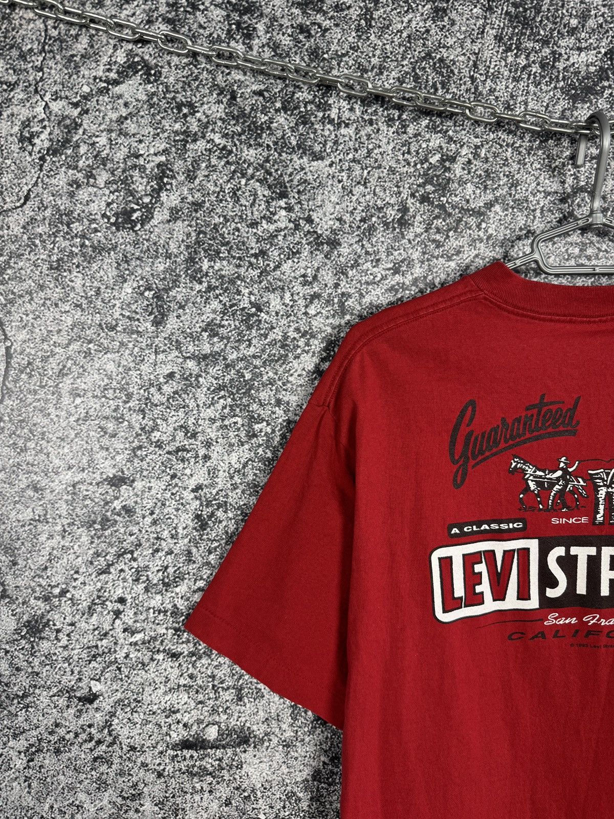 Levi's Rare Levis Vintage T-Shirt 1993 LeviStrauss 90s USA Size XL Size US XL / EU 56 / 4 - 12 Thumbnail