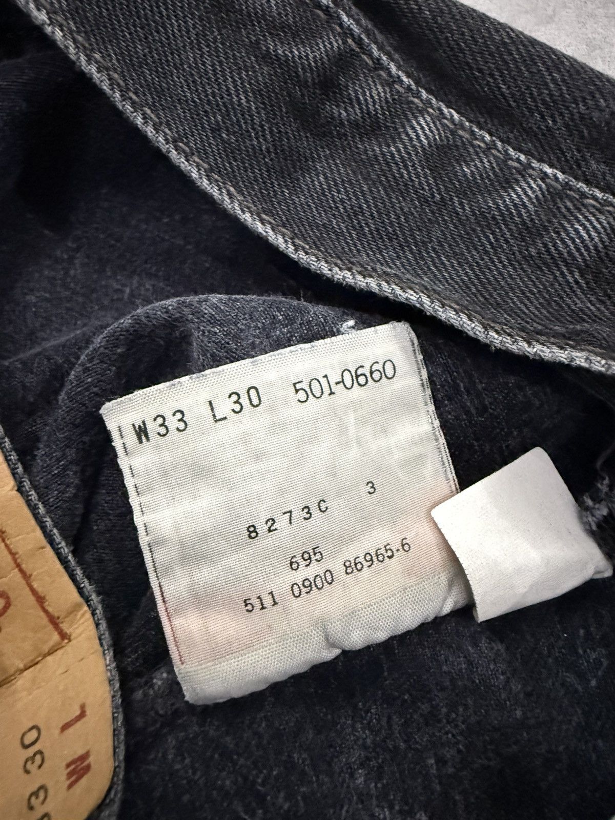 Levi's Vintage Clothing 90’s LEVIS 501 RARE SALVAGE VINTAGE STREETWEAR DENIM PANTS Size US 32 / EU 48 - 12 Thumbnail