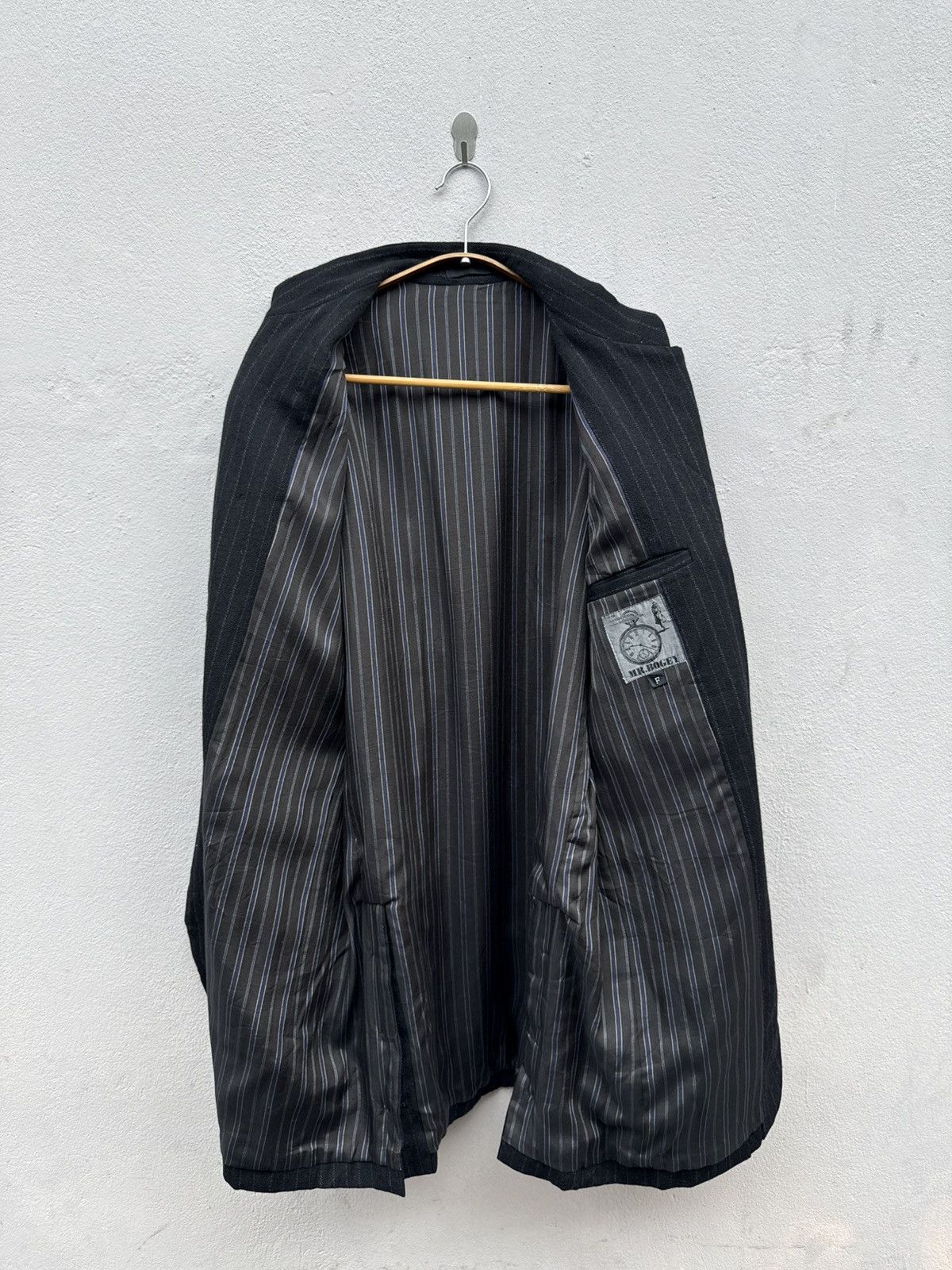Japanese Brand Japanese Designer MR.BOGEY Asymmetrical Silhouette Baggy Fit Size 48L - 3 Thumbnail