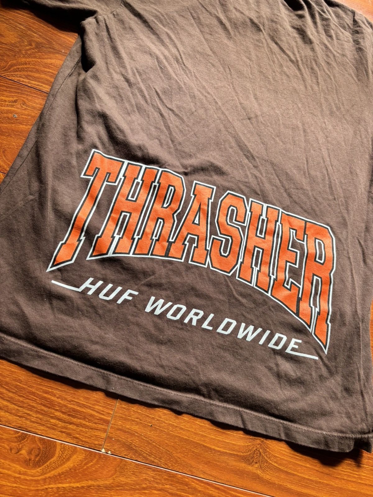 Thrasher M - Brown Graphic Thrasher T-shirt Size US M / EU 48-50 / 2 - 3 Thumbnail