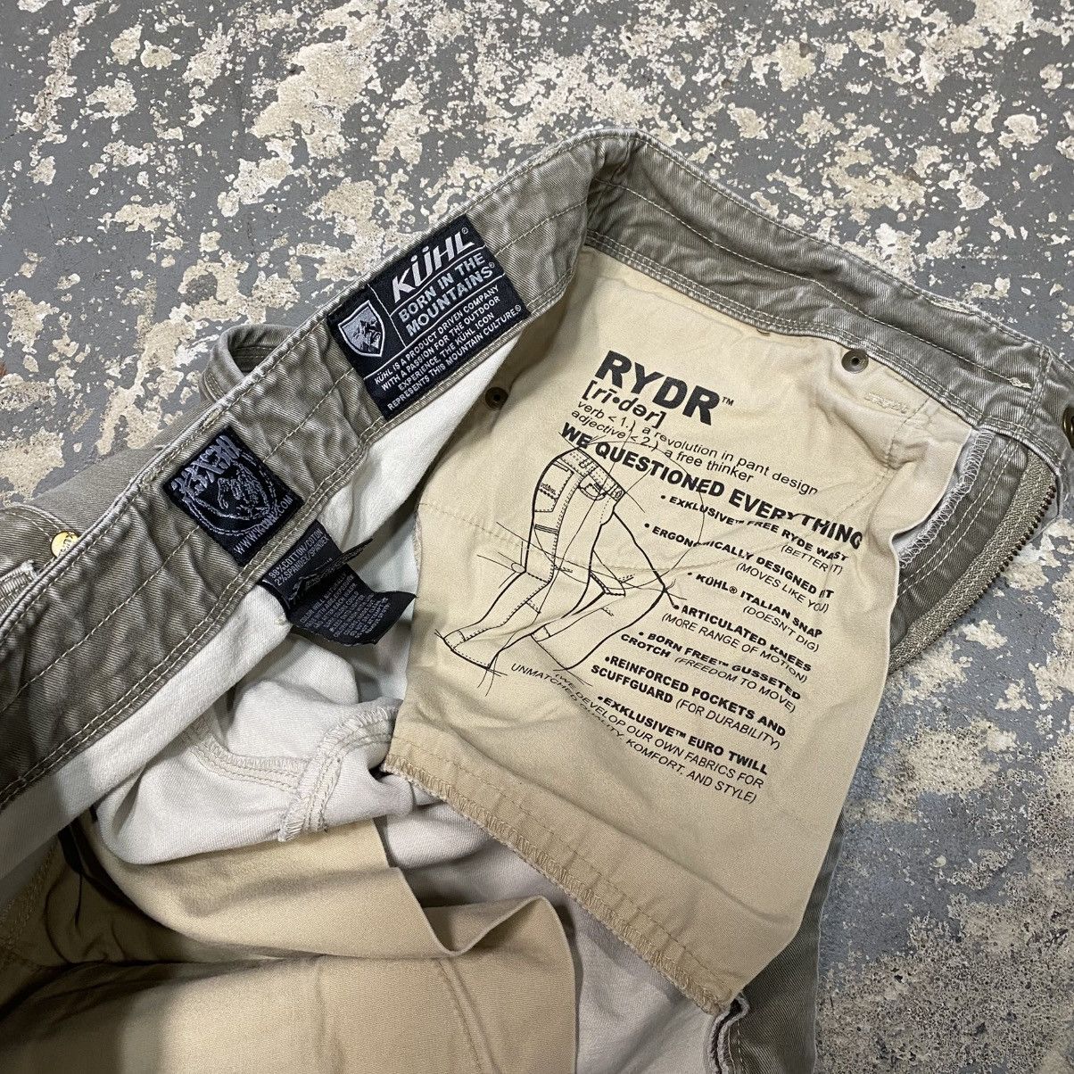 Kuhl Kuhl Vintage Rydr Jean Cargo Utility Hiking Outdoor Pants Size US 34 / EU 50 - 15 Thumbnail