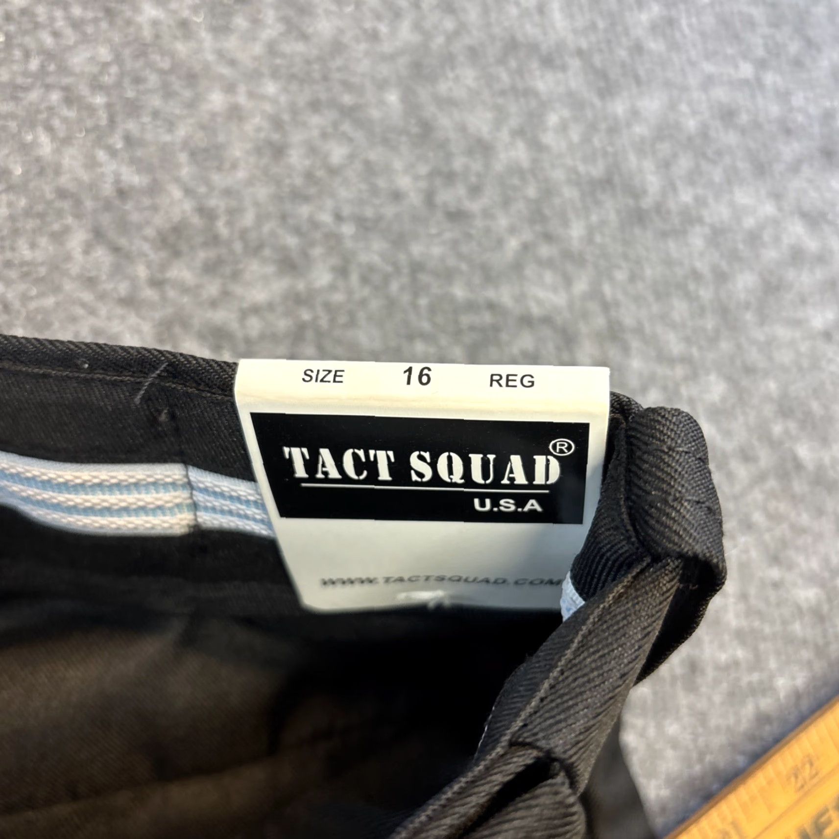 Vintage Tact Squad Uniform Pants At Ease Waistband Women 16 Black Trouser NWT Women Pants Black 16 Security"} Size 38" / US 16 / IT 52 - 4 Thumbnail