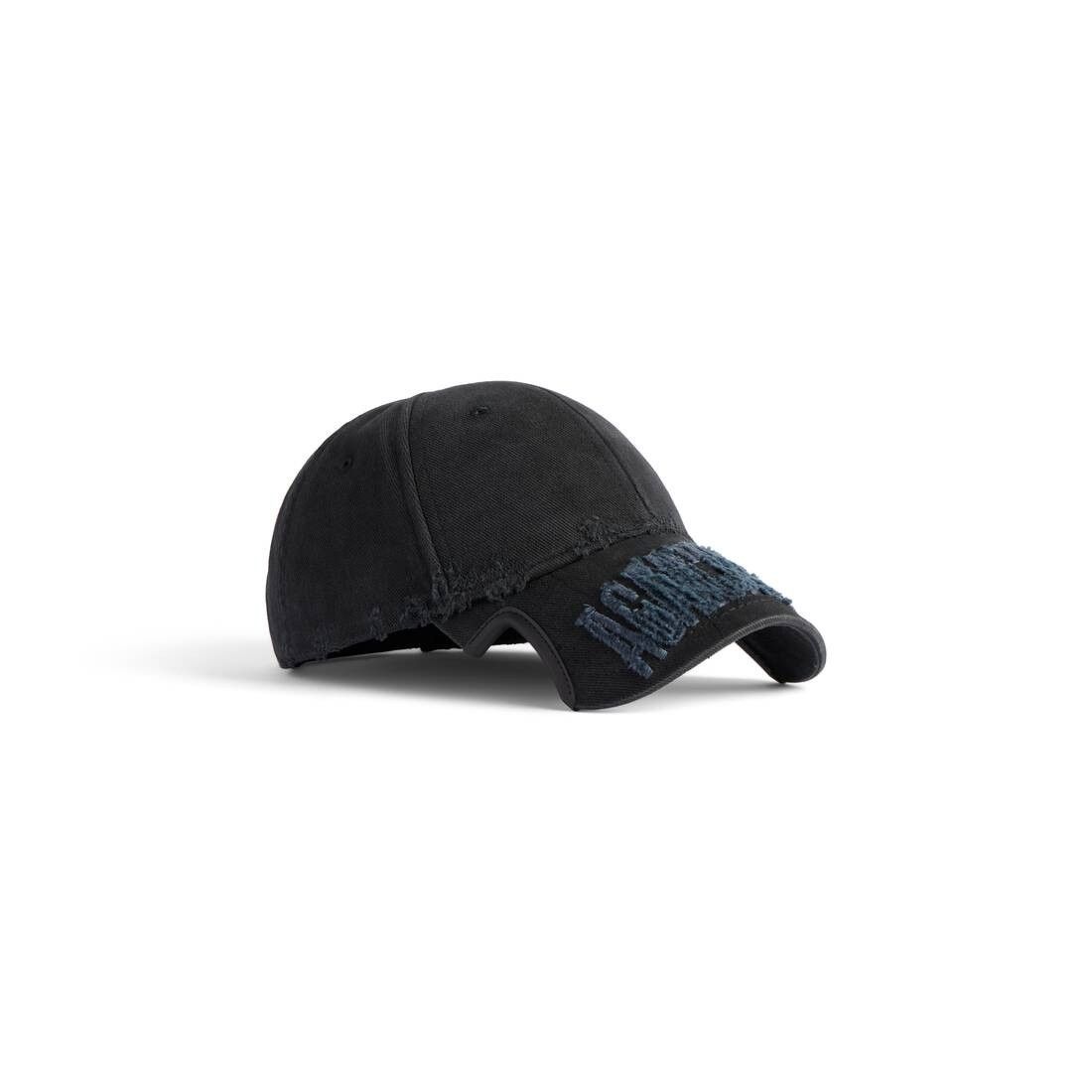 Balenciaga o1srvl11e1025 Size: S / Agaicnelab Hat / Cap in Black Size ONE SIZE - 2 Thumbnail