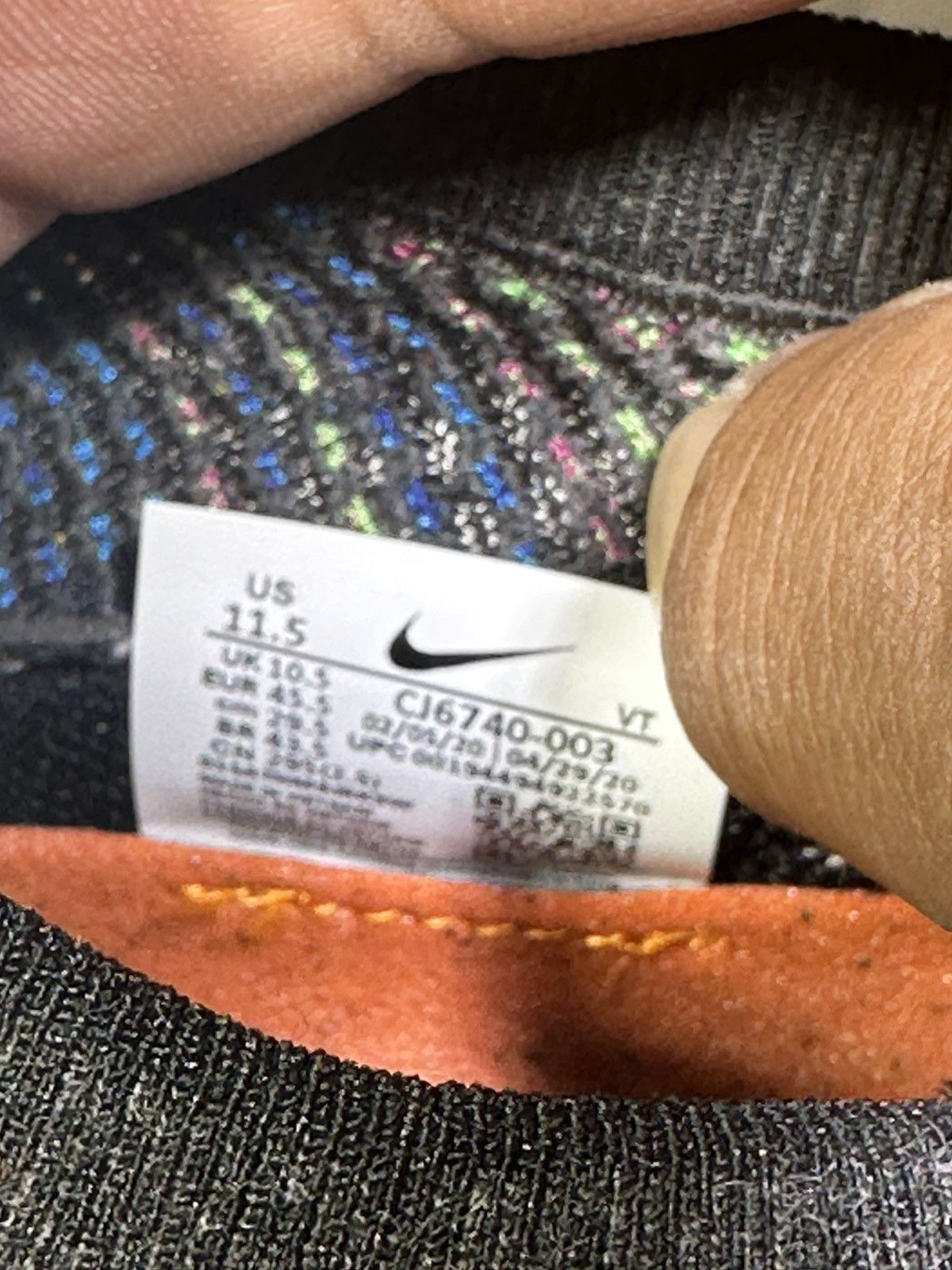 Nike Nike Air VaporMax 2020 Flyknit Iron Grey 2020 Men’s 11.5 Size US 11.5 / EU 44-45 - 7 Thumbnail