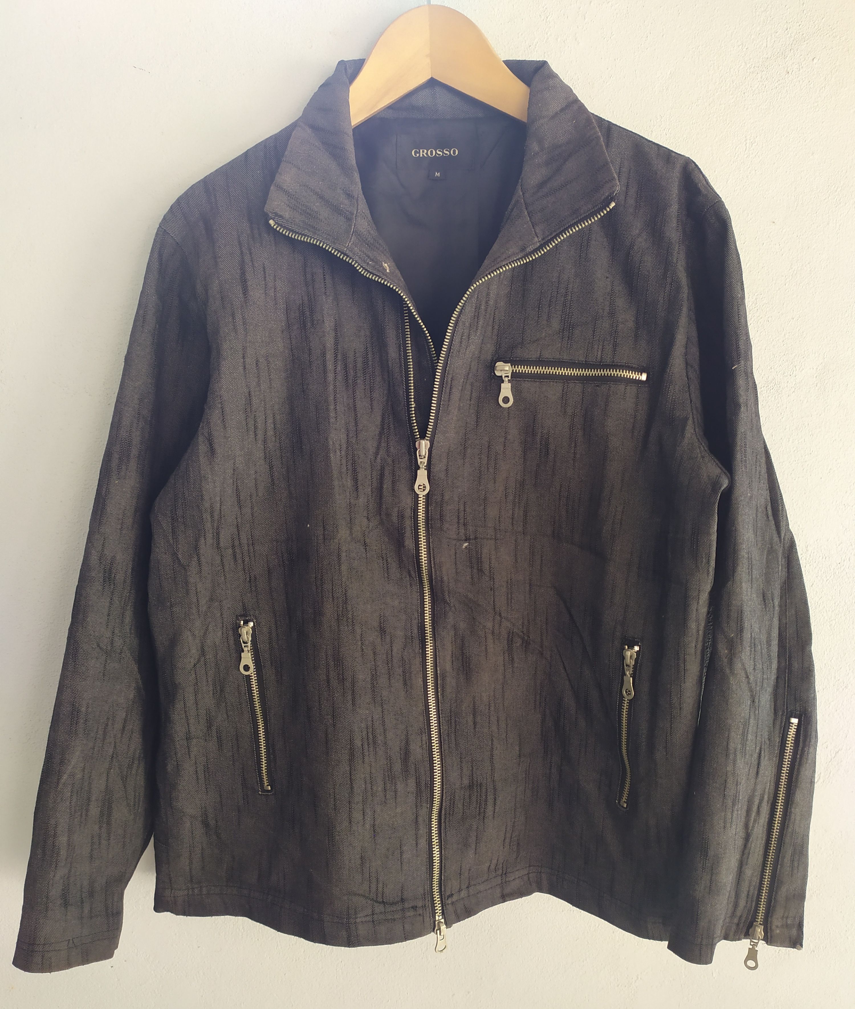 If Six Was Nine × Japanese Brand Japanese Grosso Double zipper Jacket Size US M / EU 48-50 / 2 - 1 Thumbnail
