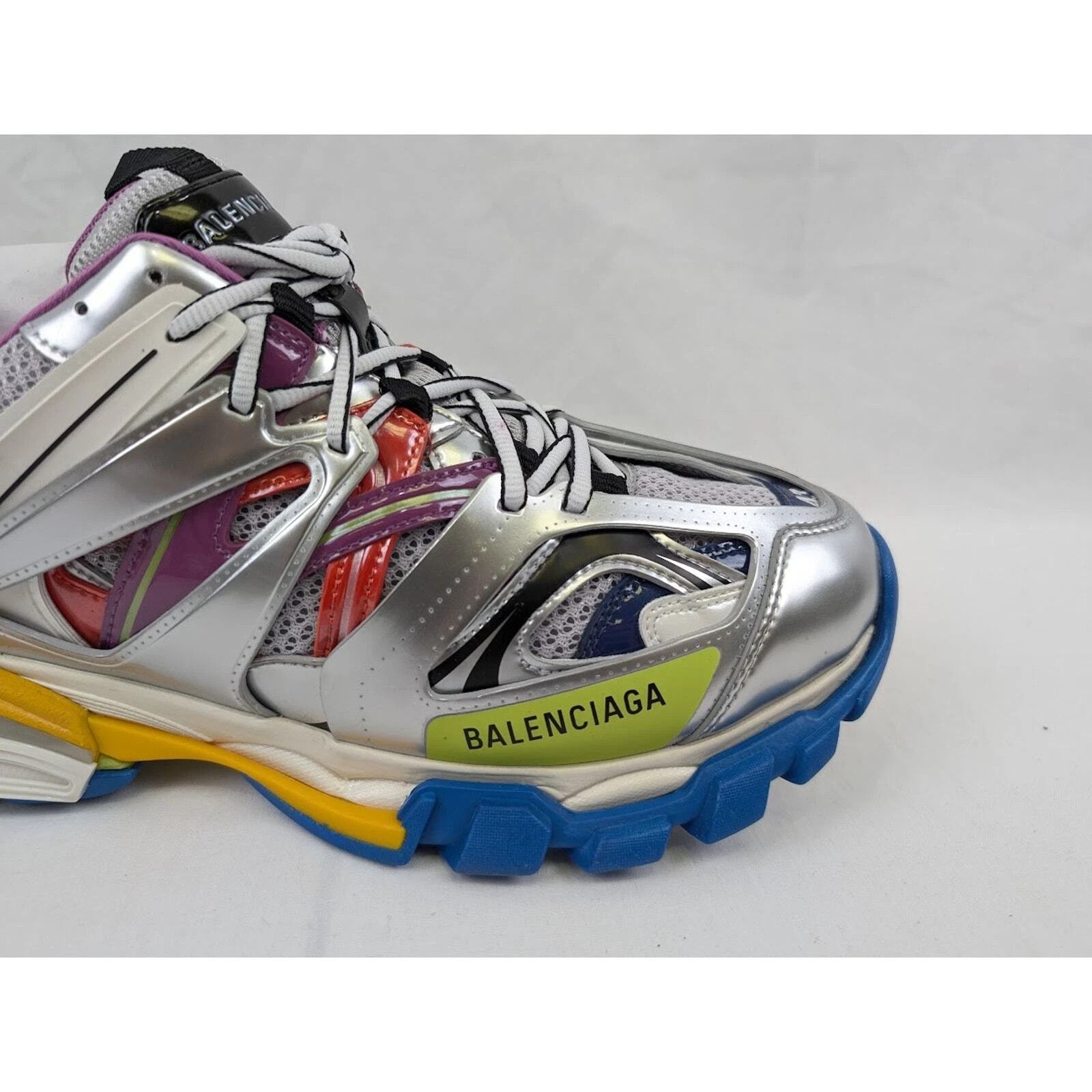 Balenciaga o1rshd1 Track Sneakers in Multicolor Size US 9 / EU 42 - 2 Thumbnail