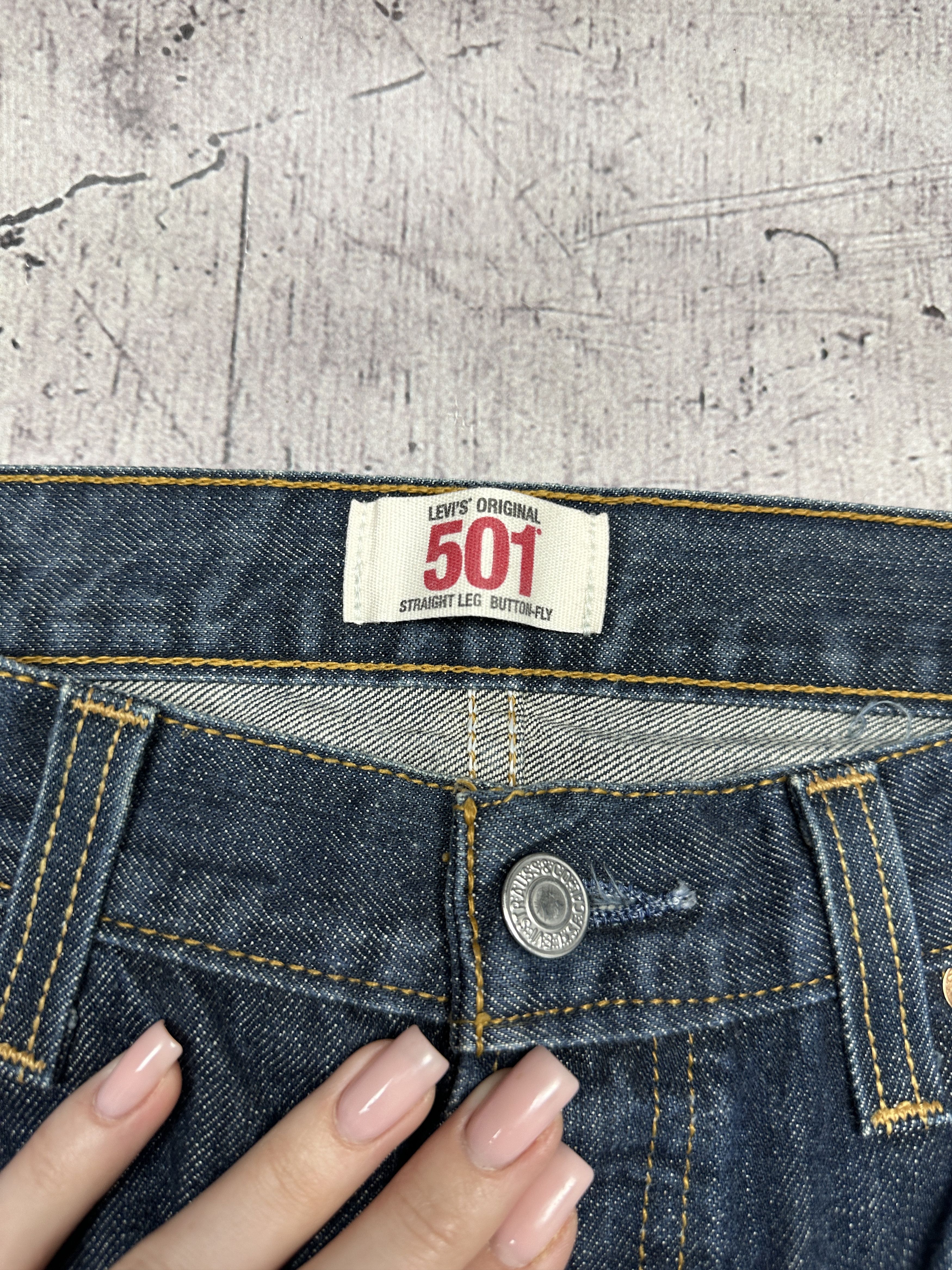 Levi's Levi's 501 Mens Denim Pants Jeans Size 34 x 30 Size US 34 / EU 50 - 7 Thumbnail