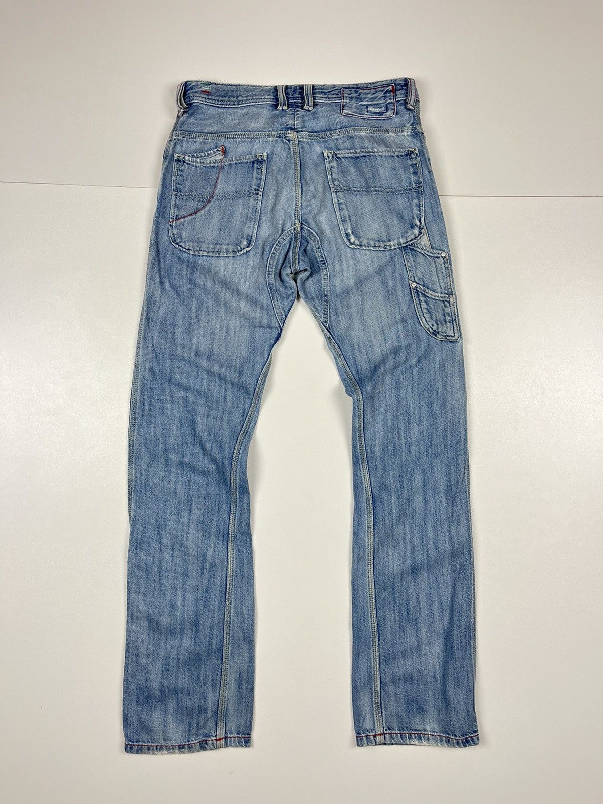 Diesel Vintage Diesel Braddo Carpenter Denim Pants Blue Size 30/34 Size US 30 / EU 46 - 1 Thumbnail