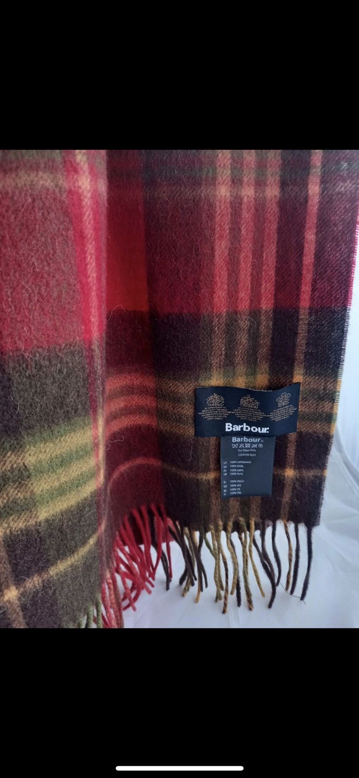 Barbour Scarf Barbour Size ONE SIZE - 4 Thumbnail
