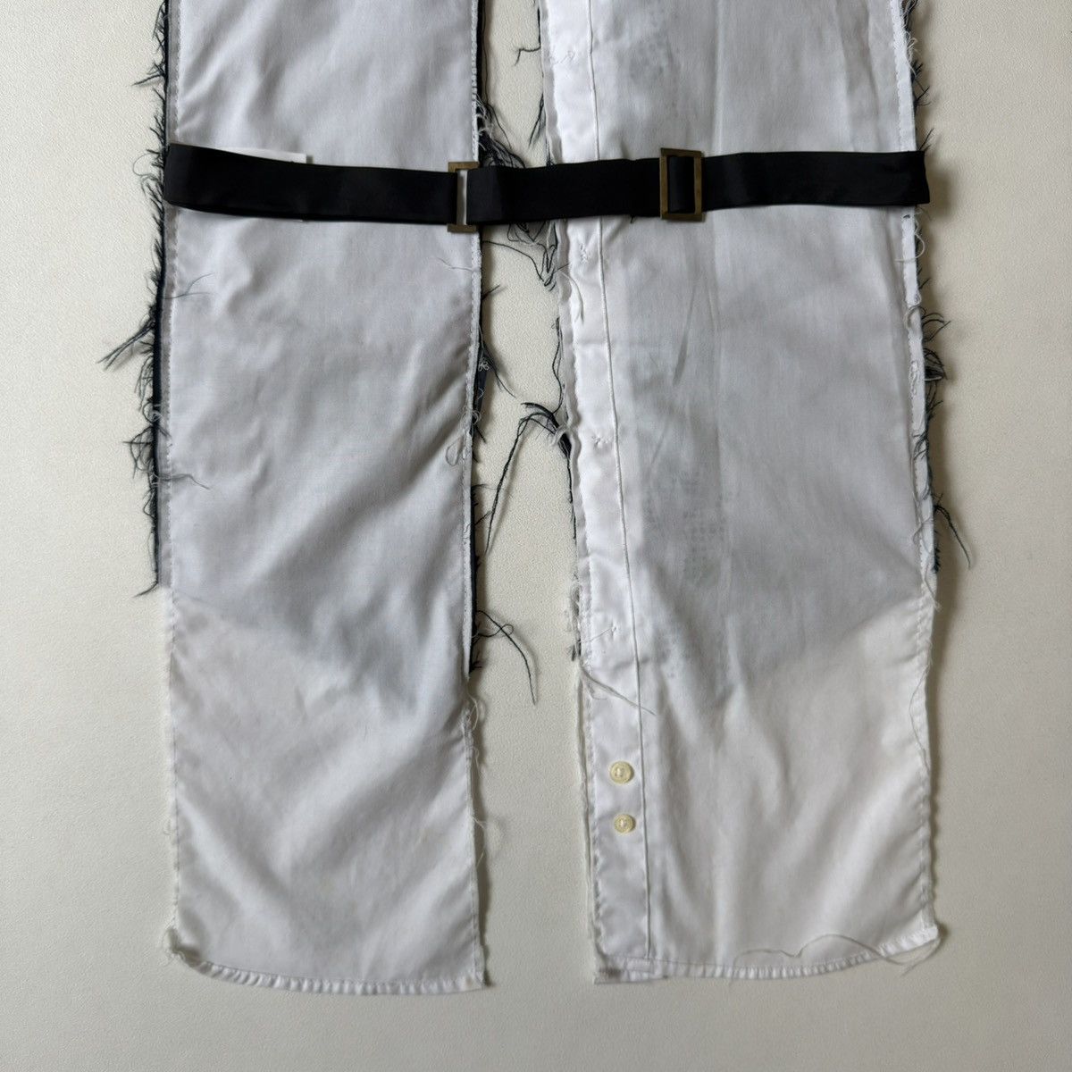 Maison Margiela ⓪ Artisanal Reworked Shirt+Tie+Vest Size US M / EU 48-50 / 2 - 21 Thumbnail