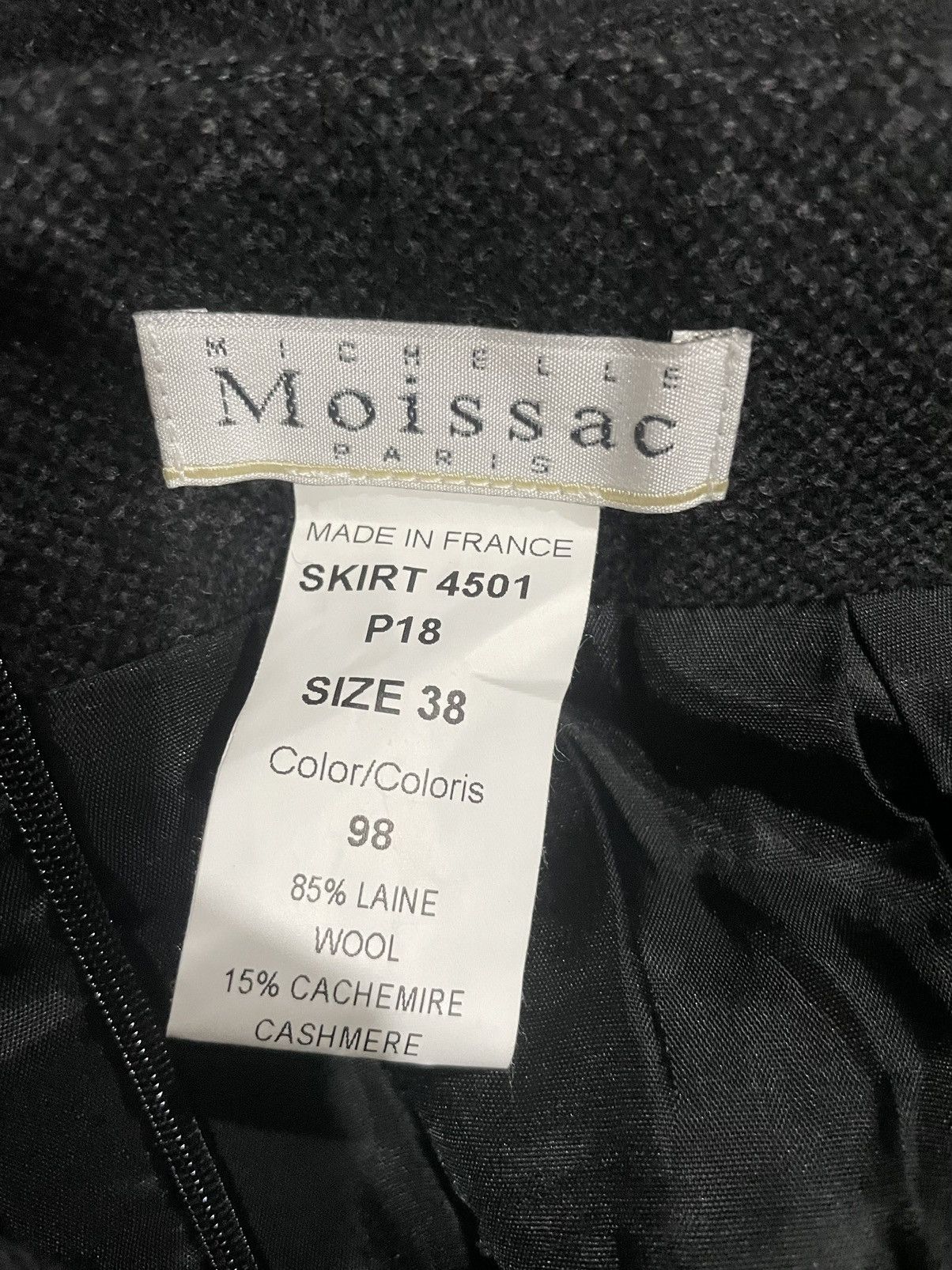 Designer Michelle Moissac skirt Size 26" / US 2 / IT 38 - 3 Thumbnail