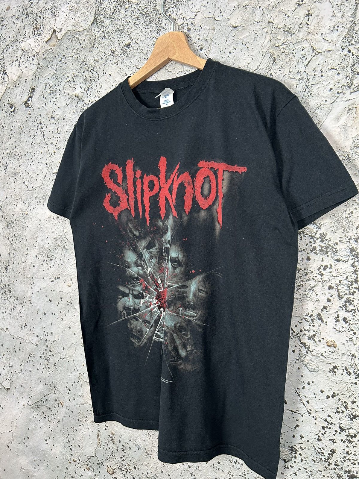Band Tees Vintage Slipknot Rock Band Tee Hardcore Metal 90s Y2K Size US M / EU 48-50 / 2 - 2 Thumbnail