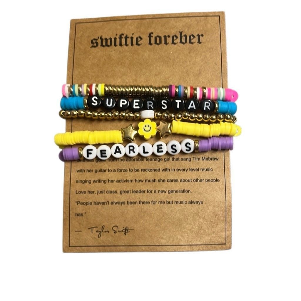 Other Taylor Swift Swiftie Inspired Multicolor Friendship Bracelet Size ONE SIZE - 1 Thumbnail