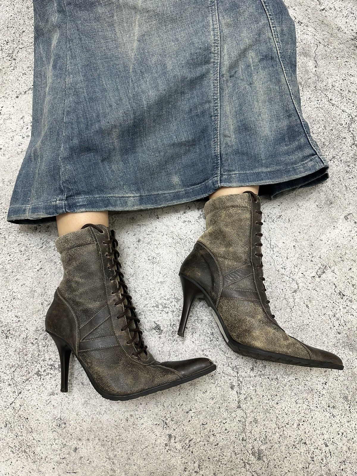 Other Ankle boots Faded Balenciaga Style Size US 8 / IT 38 - 7 Thumbnail