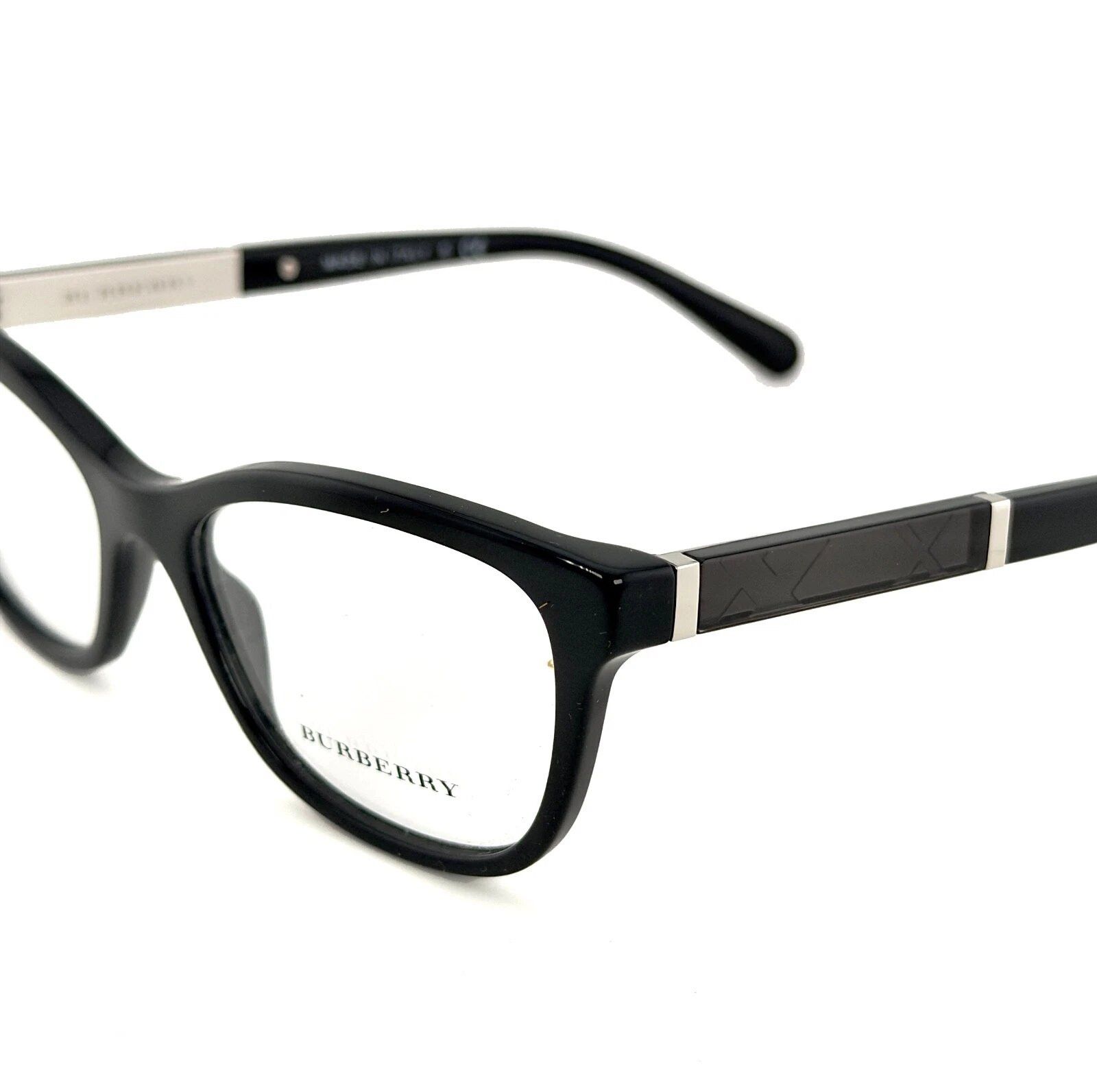 Burberry BURBERRY 2232 BE2232 Black Eyeglasses Optical Classic Frame Size ONE SIZE - 8 Thumbnail