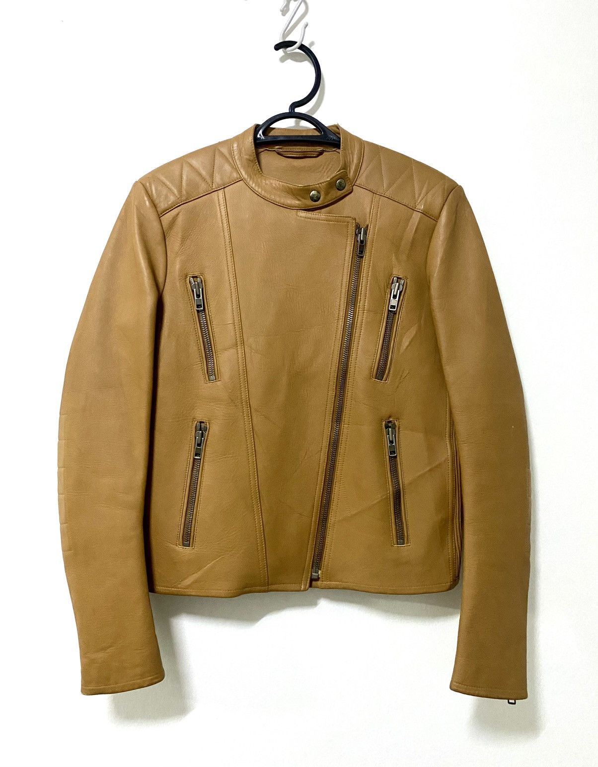 Maison Margiela Maison margiela 7 zip motorcycle leather Biker jacket Size S / US 4 / IT 40 - 1 Thumbnail