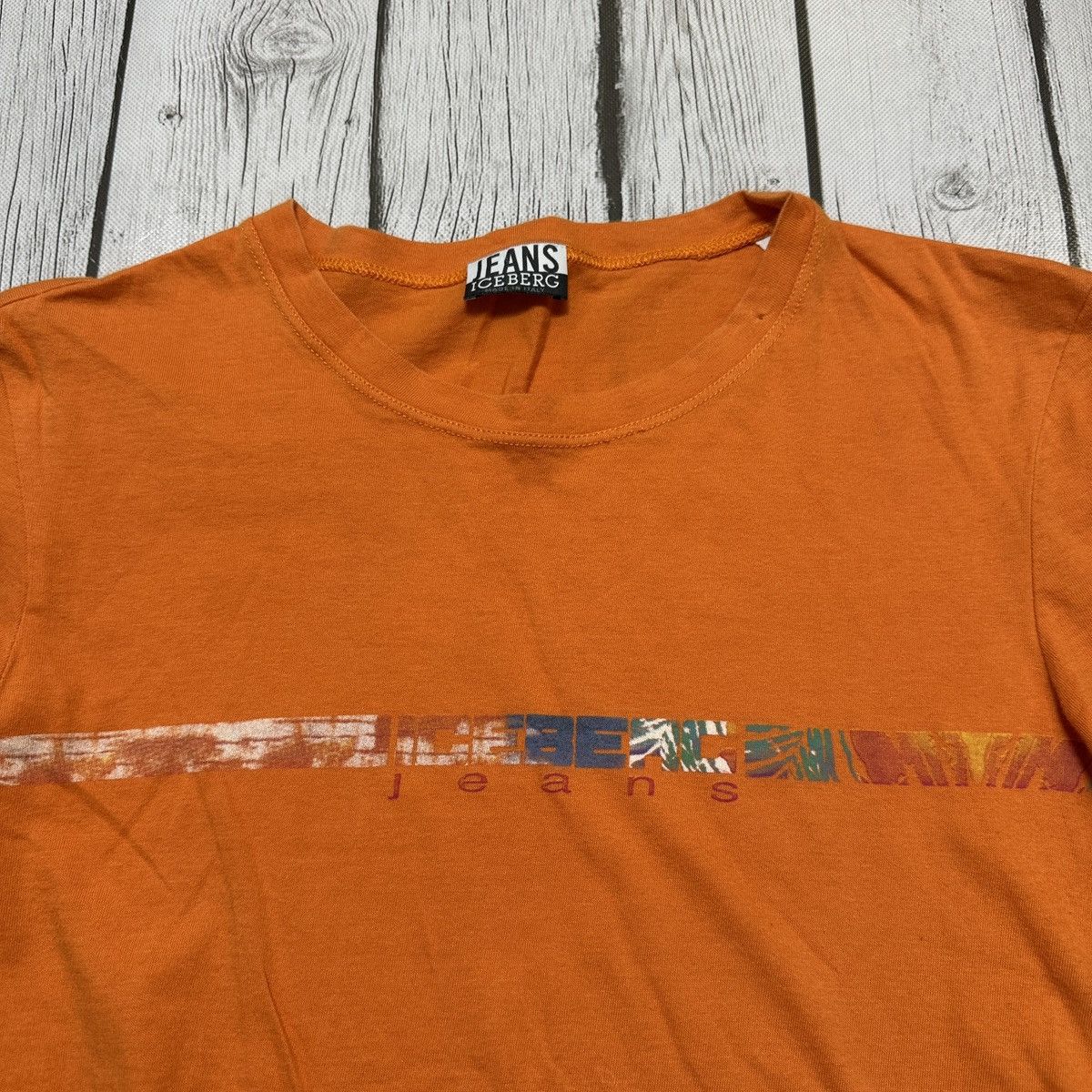 Iceberg × Vintage Vintage Iceberg Jeans tee Size M / US 6-8 / IT 42-44 - 3 Thumbnail