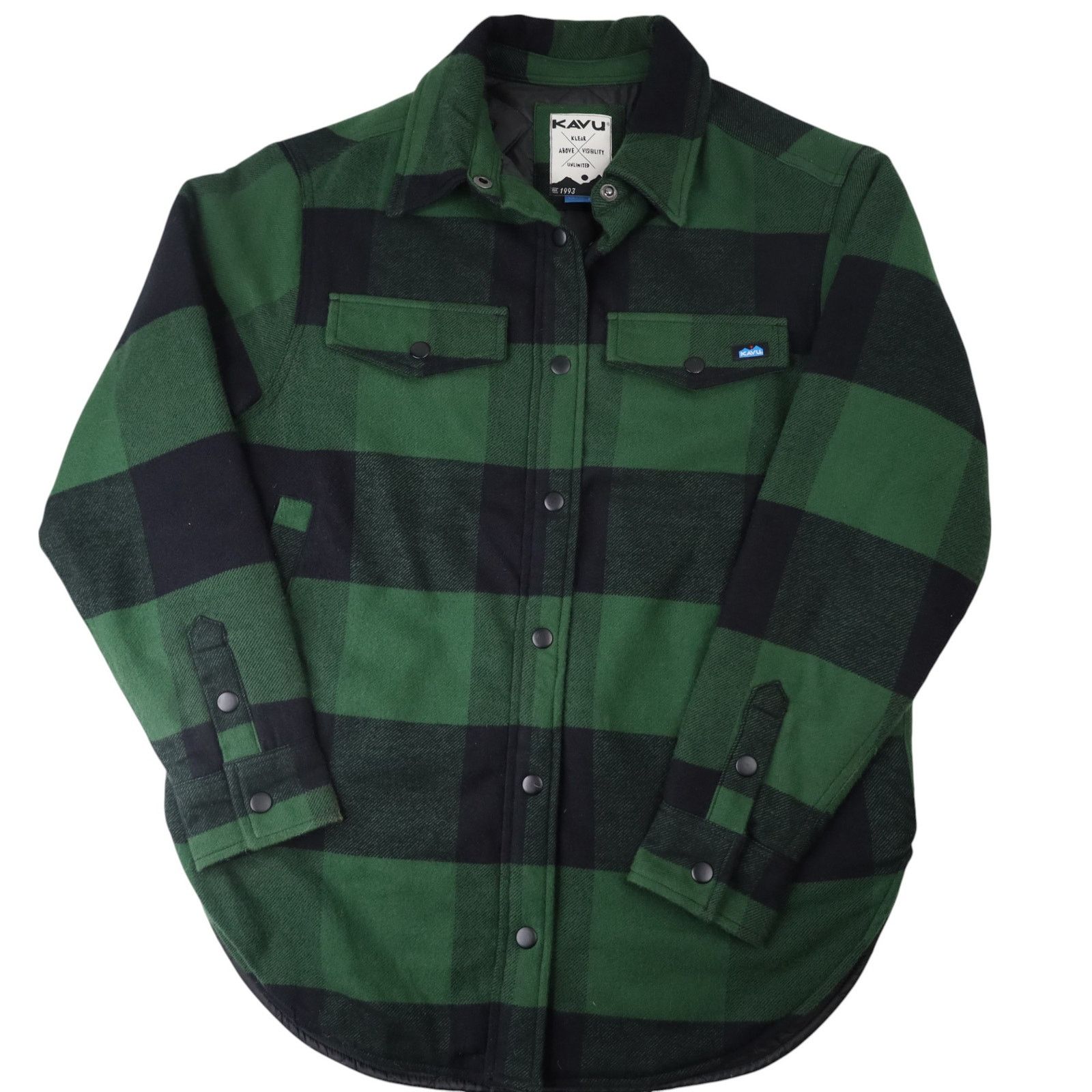 KAVU Kavu Quilted Flannel Shirt Jacket Size US XS / EU 42 / 0 - 1 Thumbnail