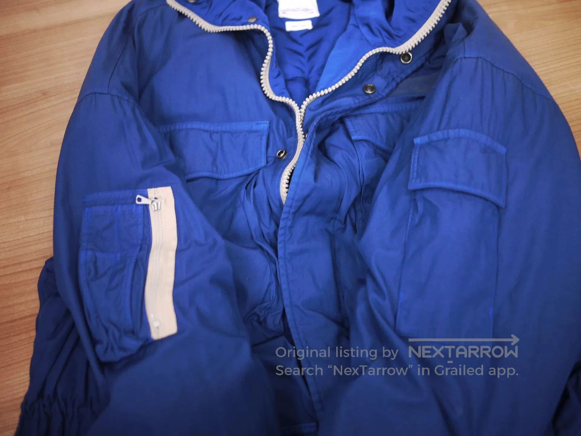 Visvim visvim krupa field down jacket in blue. Size US M / EU 48-50 / 2 - 6 Thumbnail