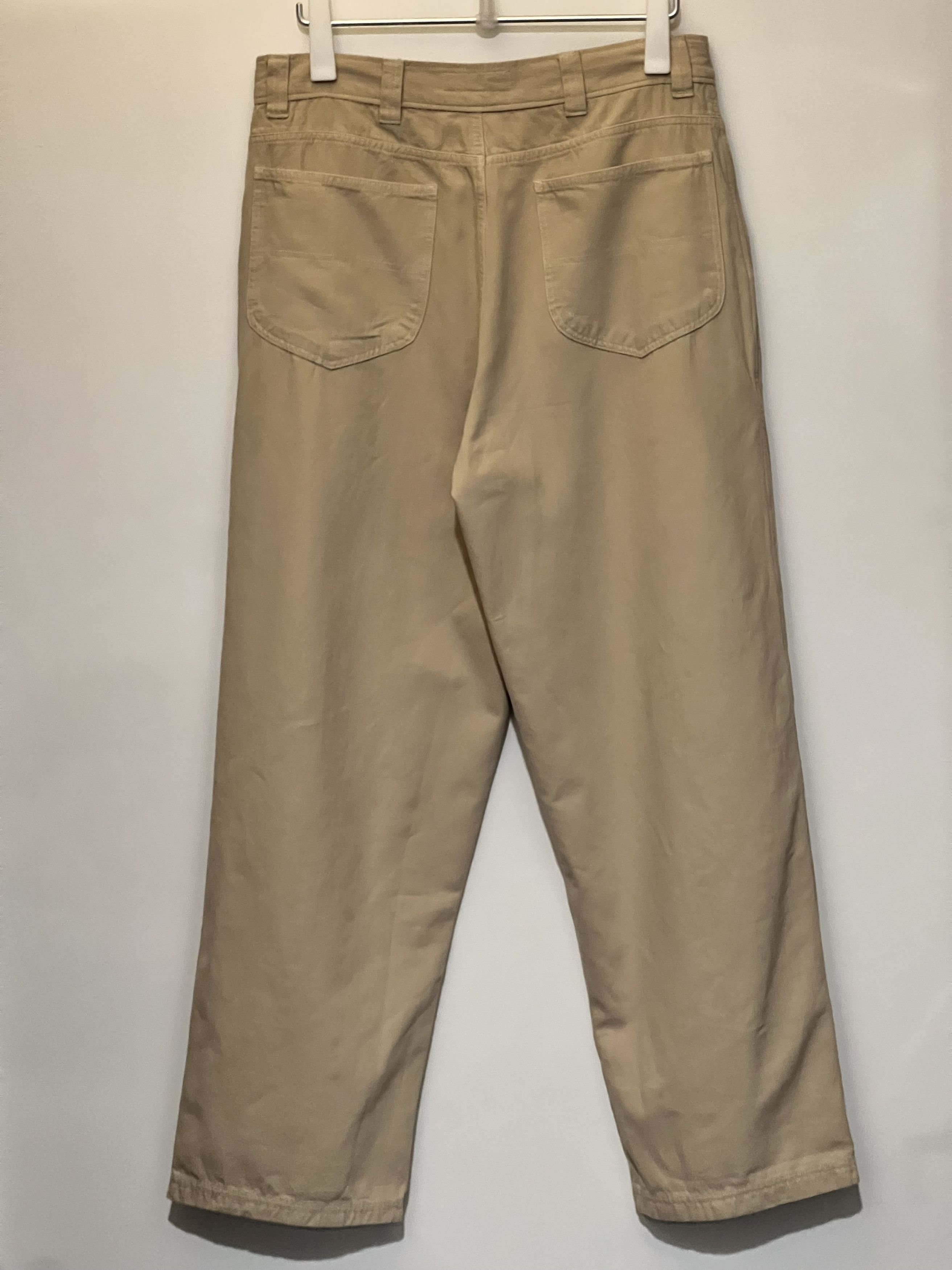 Adsum NWT Adsum SS24 Beige Summer Patch Pocket Pant (L) Size US 34 / EU 50 - 2 Thumbnail