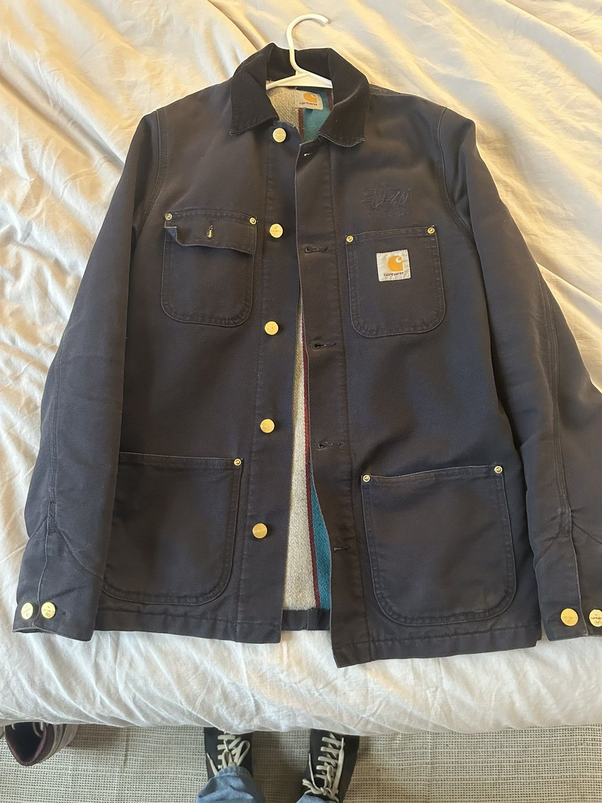 Stussy Stussy Carhartt Jacket | Grailed