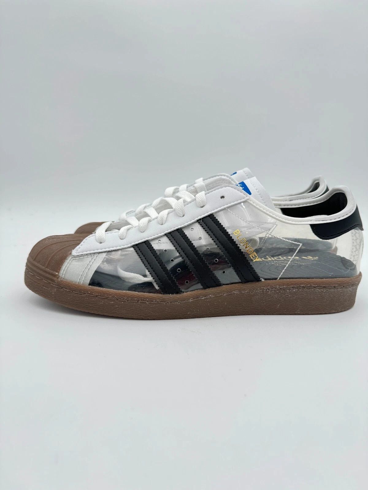 Adidas Blondey McCoy x adidas Superstar 80 Clear OG Size US 11 / EU 44 - 4 Thumbnail