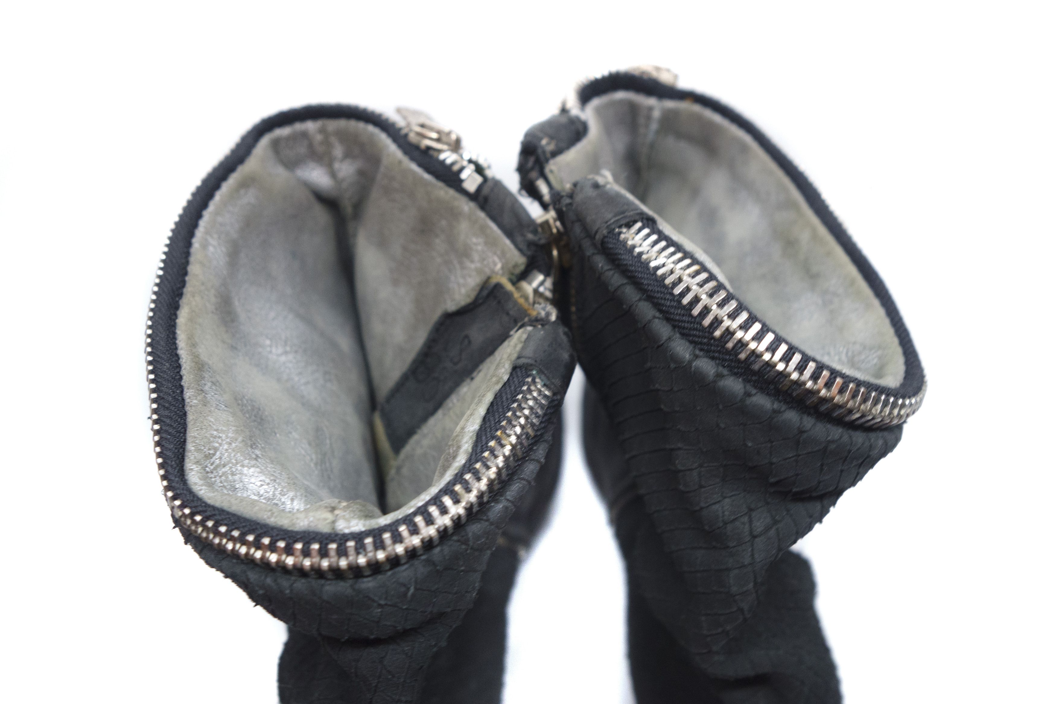 A.S.98 A.S.98 Upper Zippers Leather Boots Size US 8 / IT 38 - 7 Thumbnail