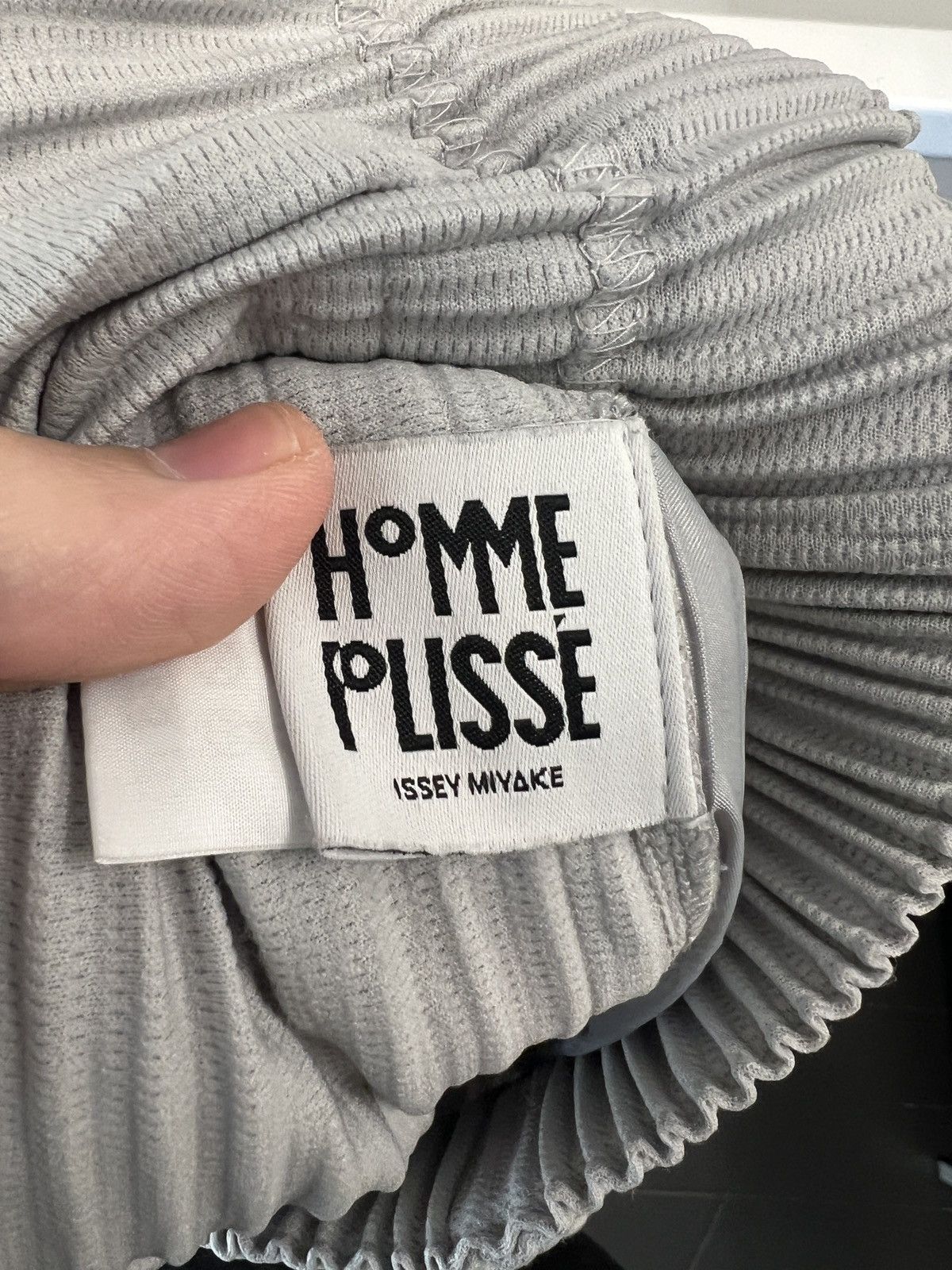 Homme Plisse Issey Miyake × Issey Miyake × Pleats Please Issey Miyake Issey Miyake Homme Plisse Pleats Gray Size US 30 / EU 46 - 2 Thumbnail