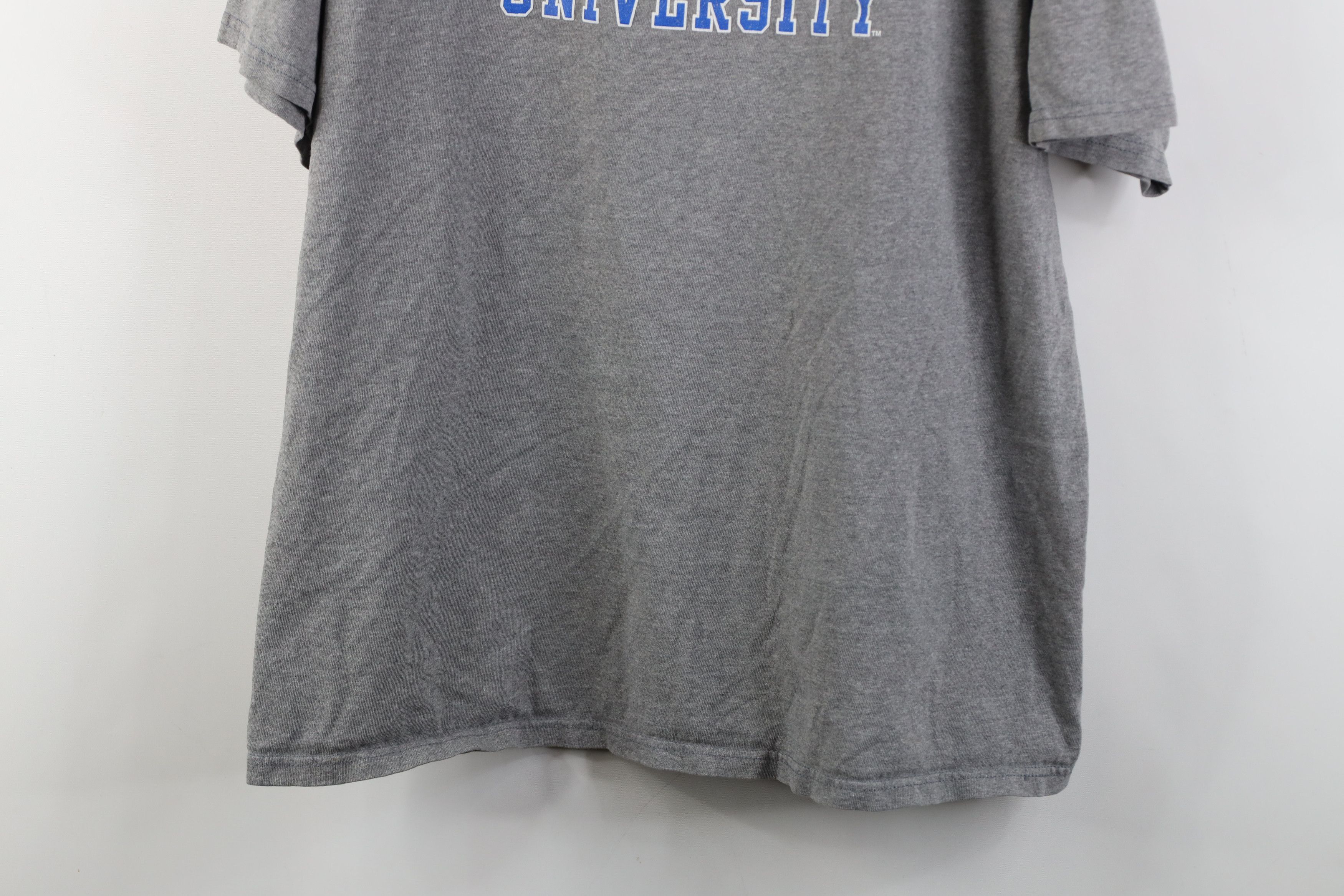 Vintage Vintage 90s Seton Hall University Short Sleeve T-Shirt Gray Size US L / EU 52-54 / 3 - 3 Thumbnail