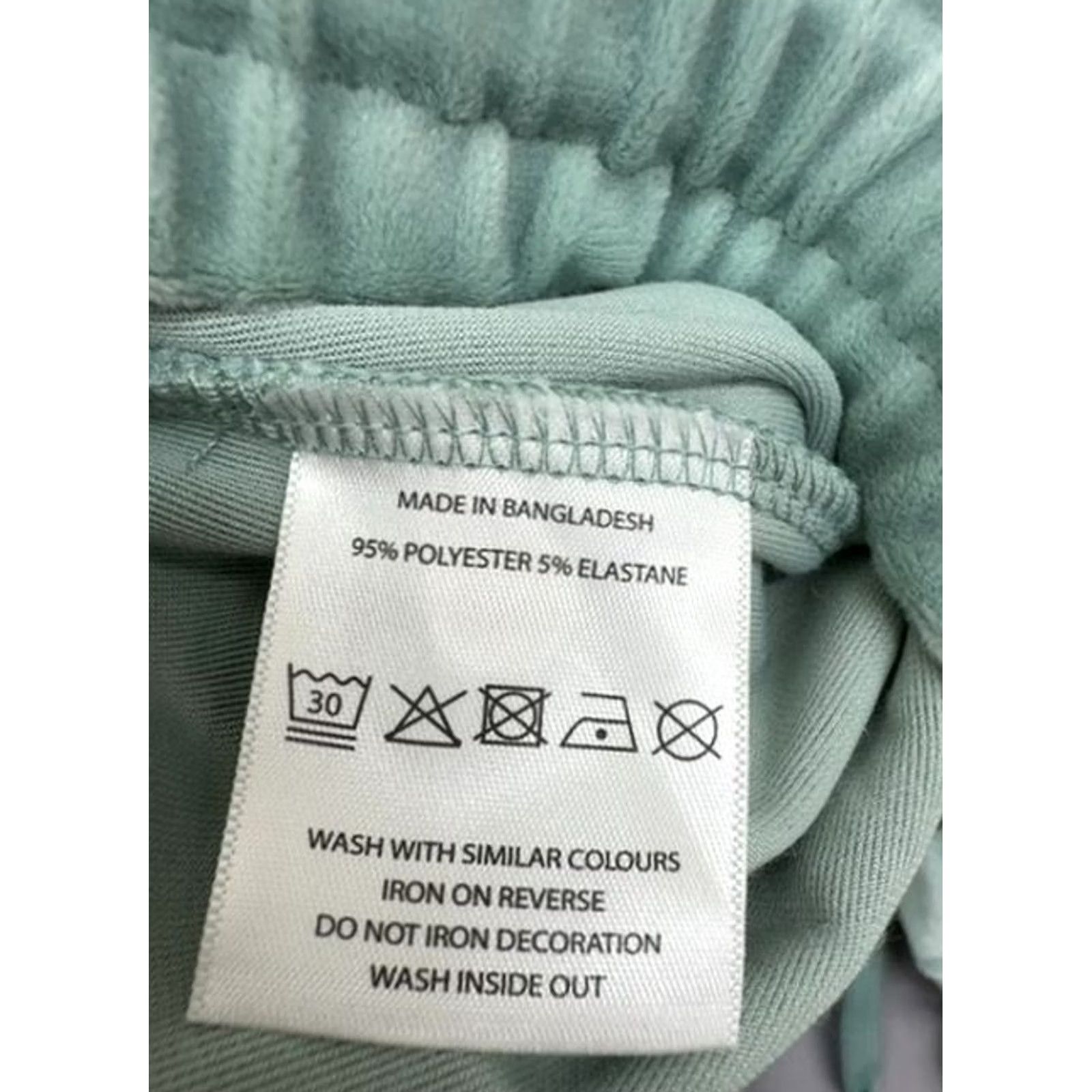 Juicy Couture Juicy Couture Del Ray Sweatpants M Chinois Green Velour Straight Sweatpants Women Regular Size 32" / US 10 / IT 46 - 5 Thumbnail