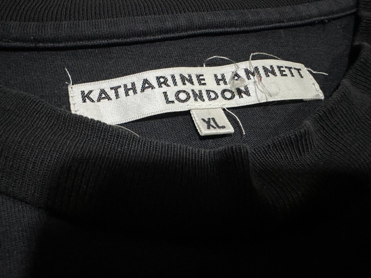 Katharine Hamnett London 🔥Vintage Katharine Hamnett London Shirt Logo Size US XL / EU 56 / 4 - 5 Thumbnail