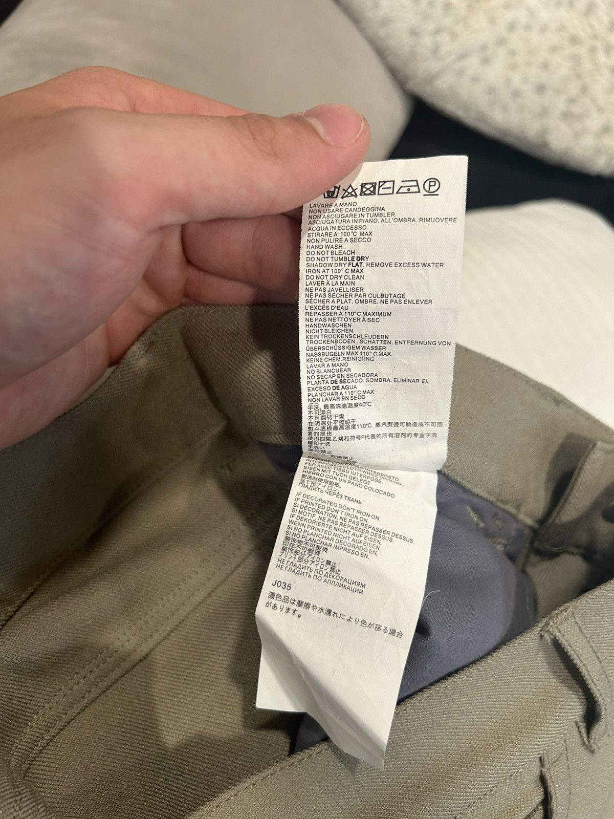 Maison Margiela Maison Marigela Gabardine Flared Techno Trousers FW18 Size US 28 / EU 44 - 9 Thumbnail