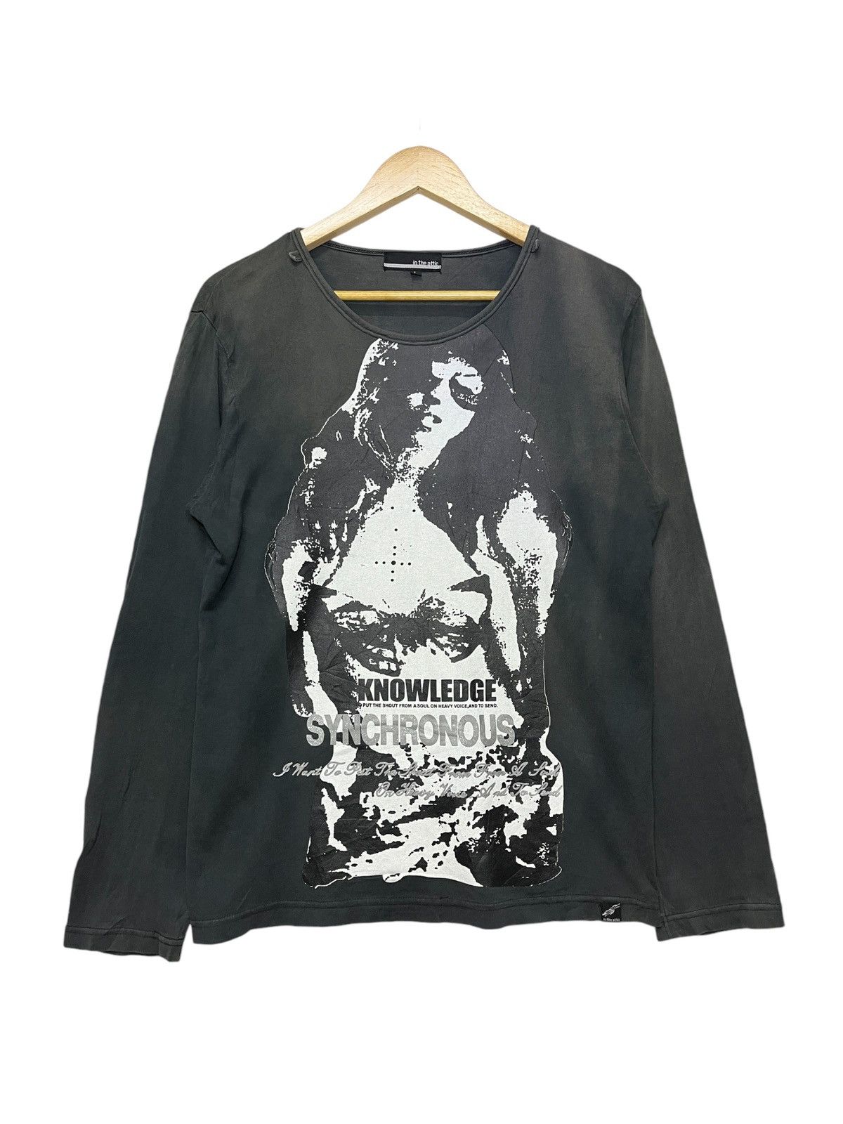 In The Attic × KMRii × Le Grande Bleu (L.G.B.) Synchronous In The Attic Punk Seditionaries L/S T shirt Size US L / EU 52-54 / 3 - 1 Thumbnail